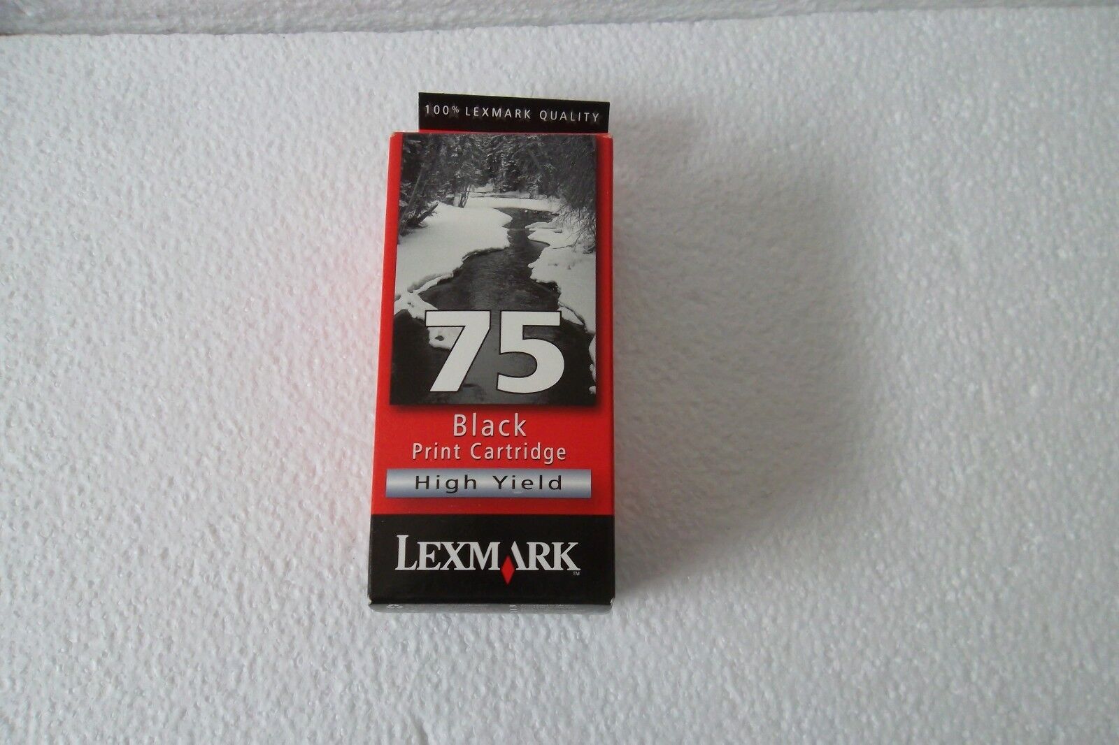 Lexmark 75 Black Ink Cartridge Z11 X52 5700 PM100 X73 X125 Z82 IJ750 12A1975 NEW
