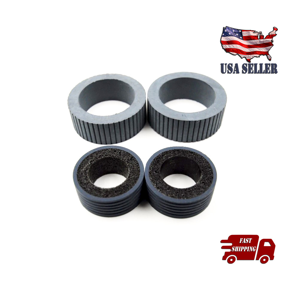 New PA03540-0001 PA03540-0002 Rubber For Fujitsu Brake & Pickup Rollers FI-6130