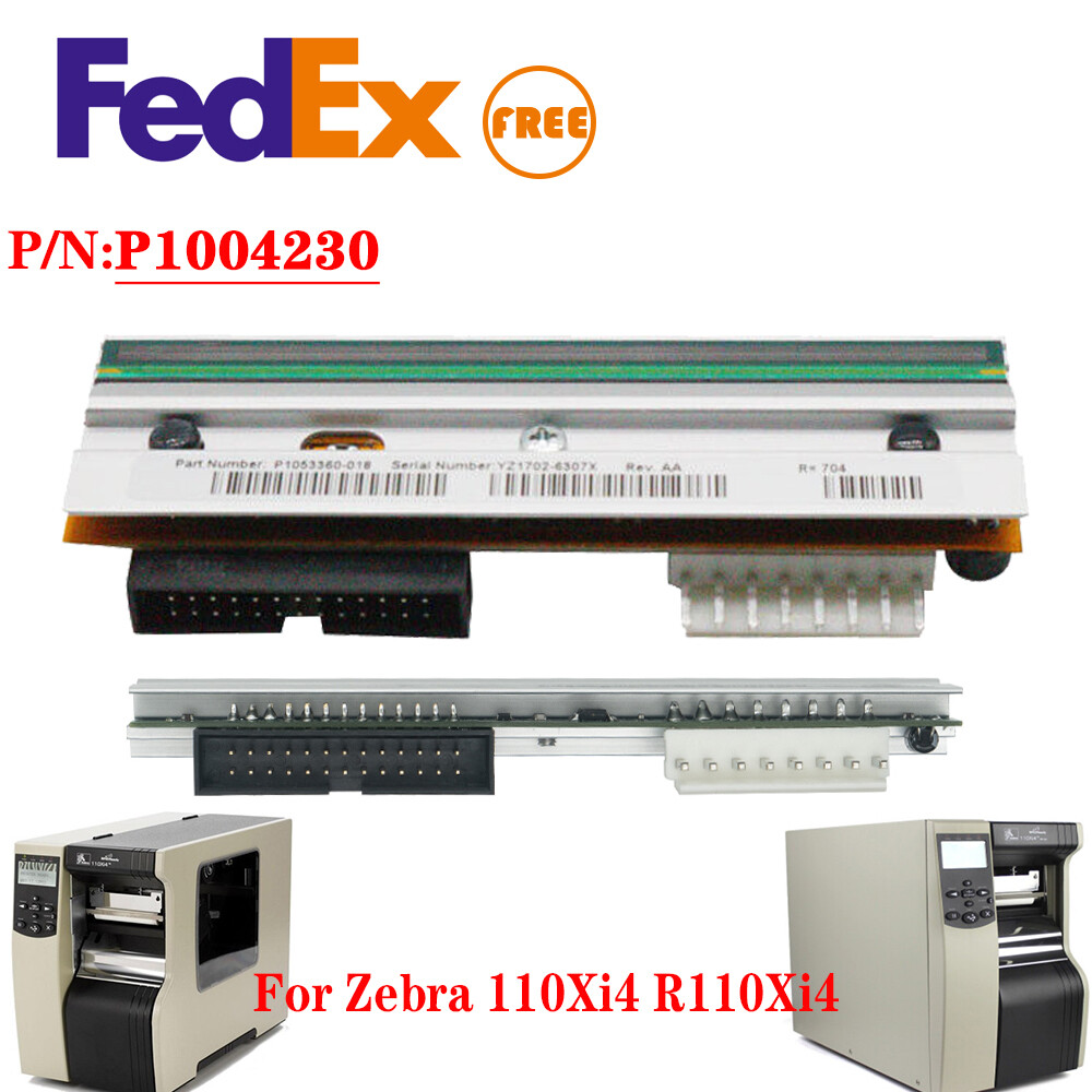 203DPI Printhead for Zebra 110Xi4 R110Xi4 Thermal Label Printer P1004230