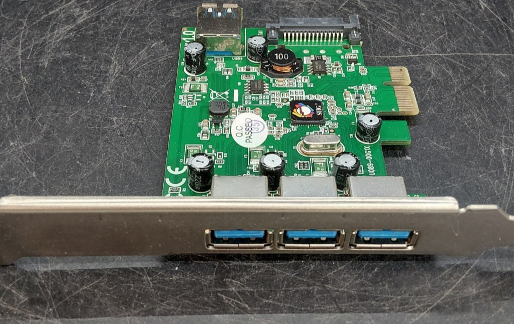 SIIG 4-Port USB 3.0 PCIe Expansion Card