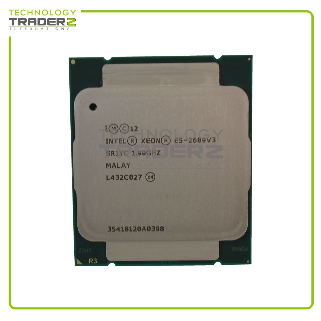 LOT OF 2 SR1YC Intel Xeon E5-2609 V3 6-Core 1.9GHZ 15MB 85W Processor