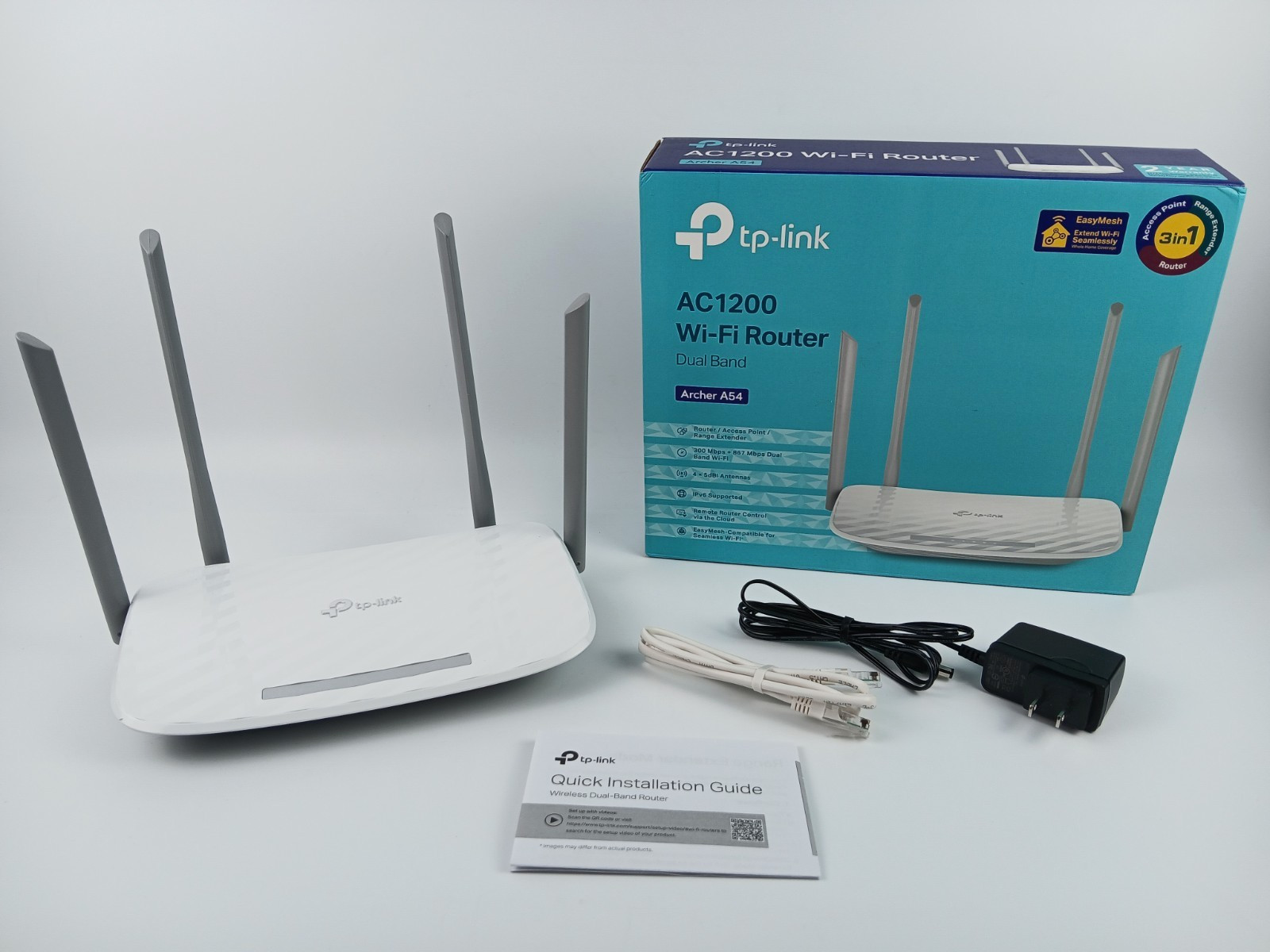 TP-Link AC1200 WiFi Router (Archer A54) - Dual Band EasyMesh Compatible 