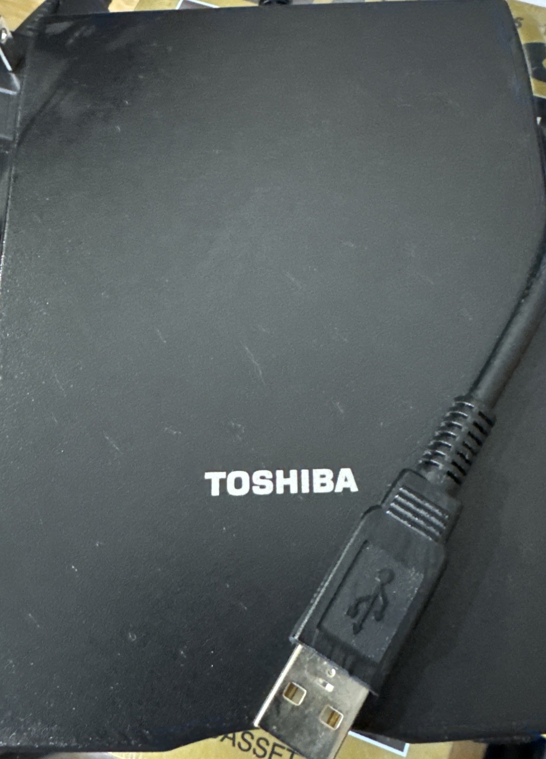 TOSHIBA USB 3.5 Inch FDD Kit PA3109U-1FDD CF-VFDU03 External Tested