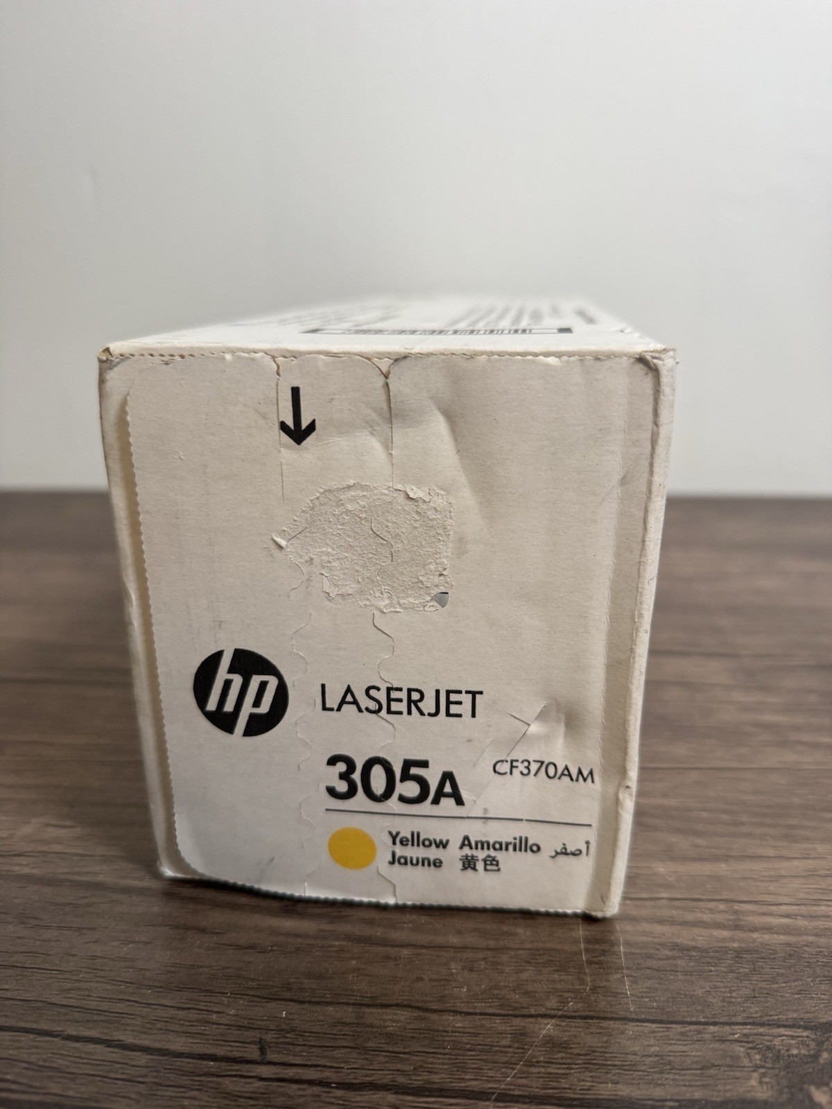 HP Genuine 305A CF370AM Yellow Toner Cartridge Only - New, Sealed