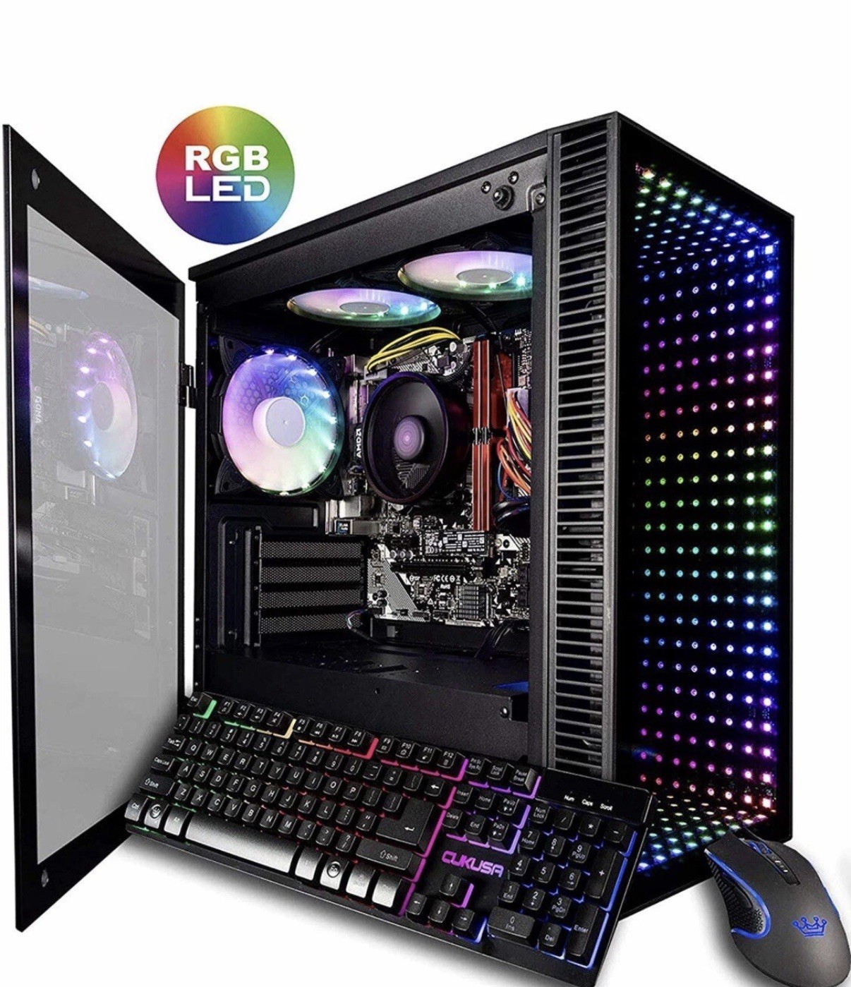 CUK Continuum Micro Gamer PC with windows 10(comes with keyboard)Ryzen5 16GB RAM