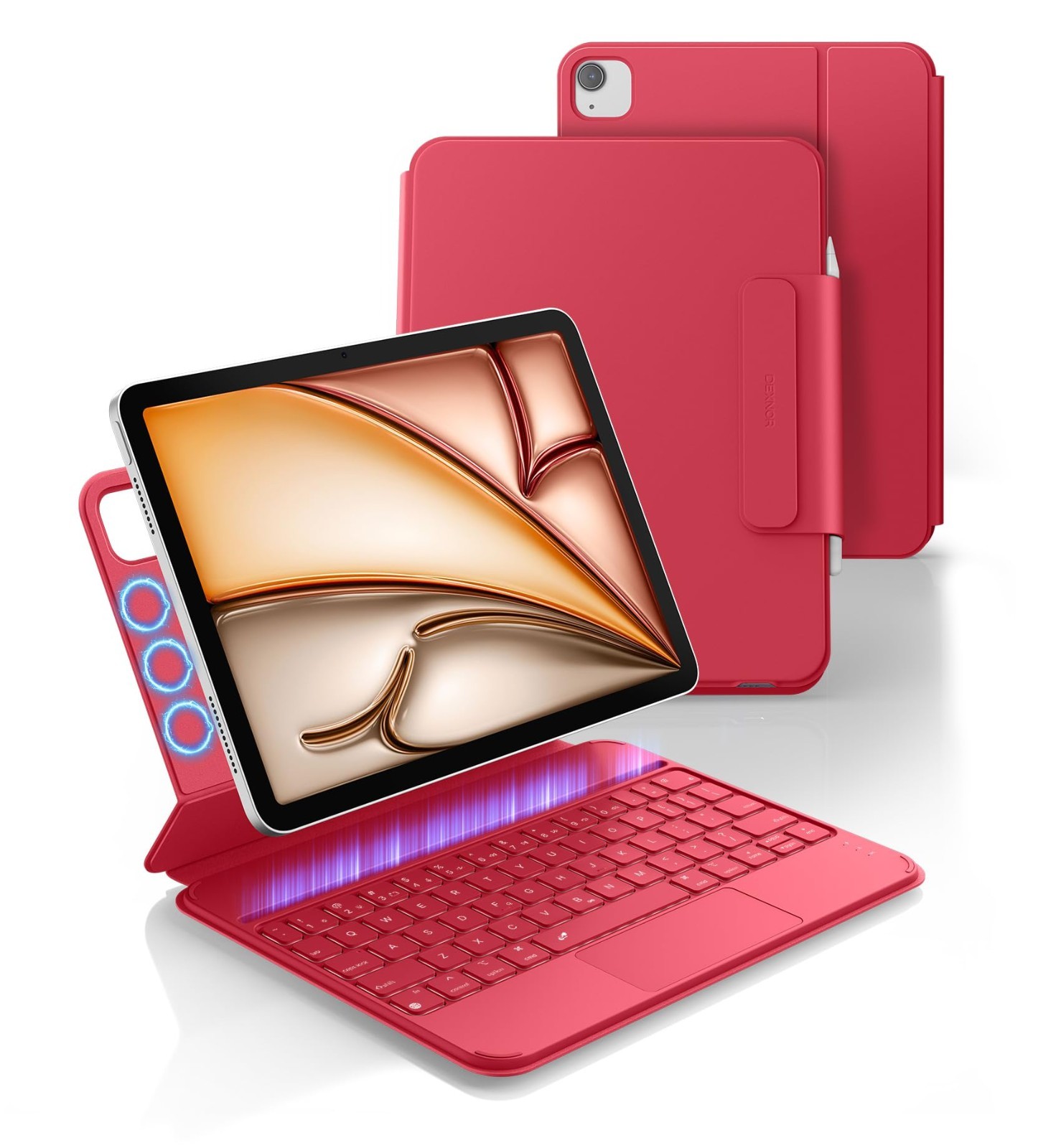 Dexnor Keyboard Case for iPad Air 11 inch (M3 2025/M2 2024) & iPad Pro 11 (4th/3