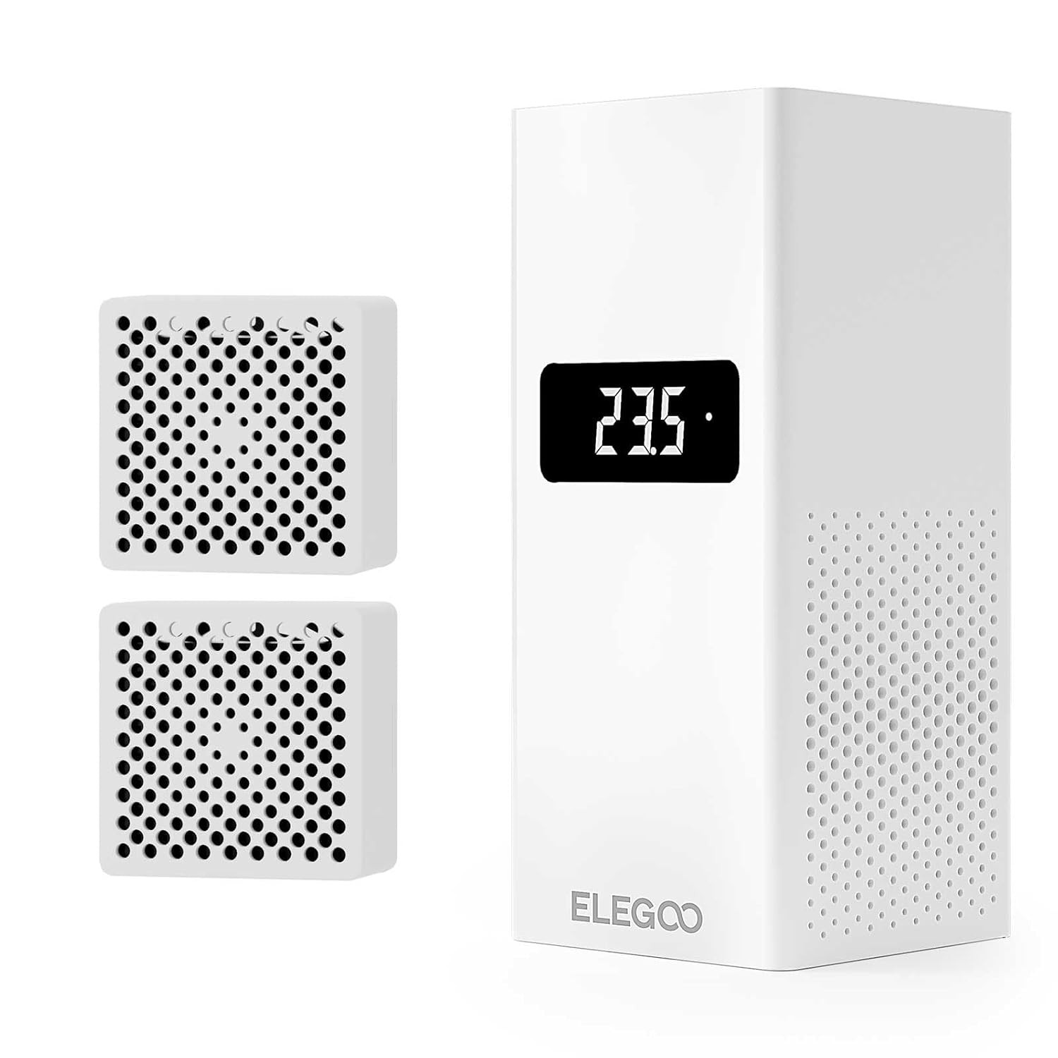Compact Heater for 3D Printers, Smart Temp Control & Air Filtration