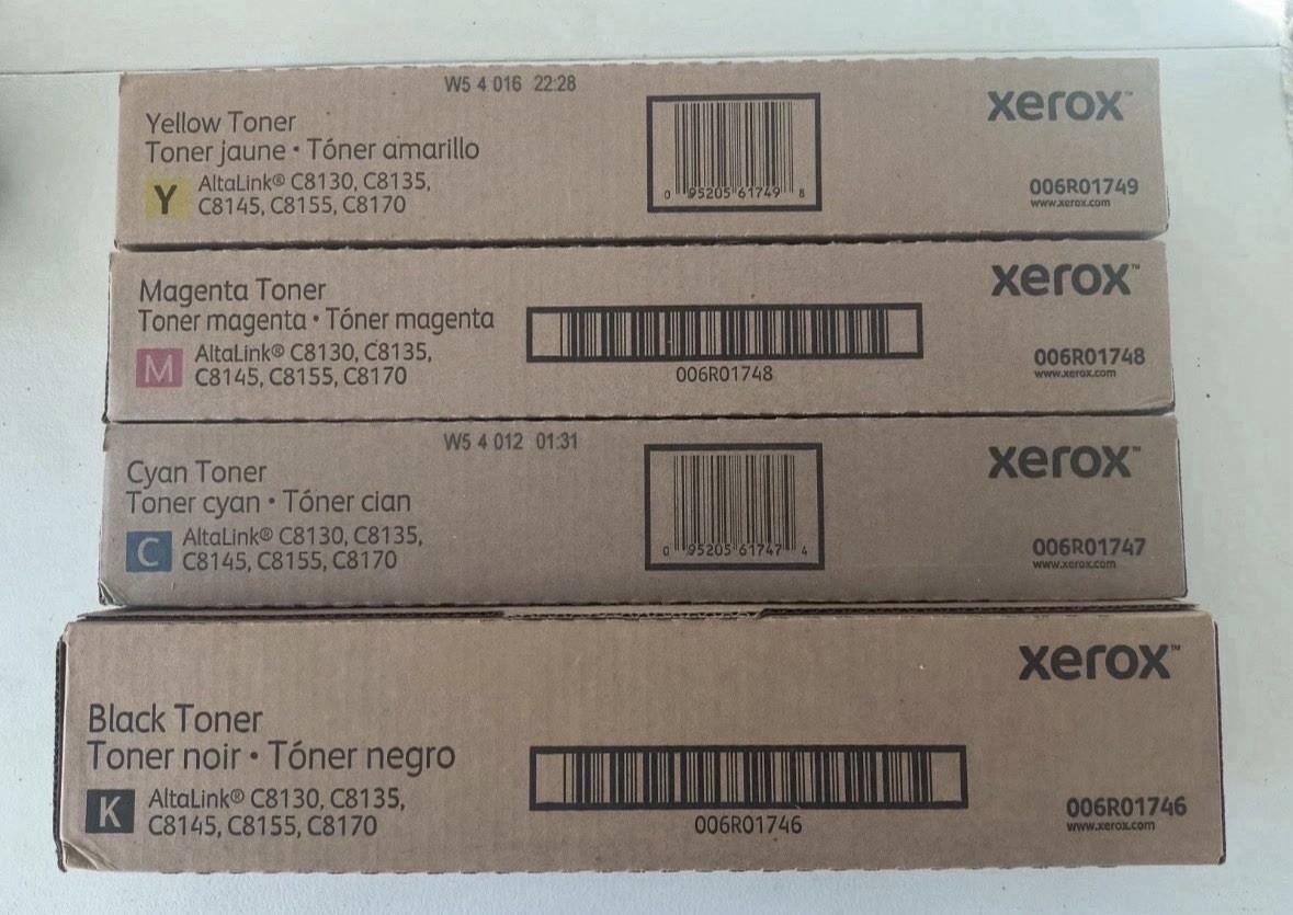 Xerox AltaLink C8130 Toner set 006R01746, 006R01747, 006R01748, 006R01749