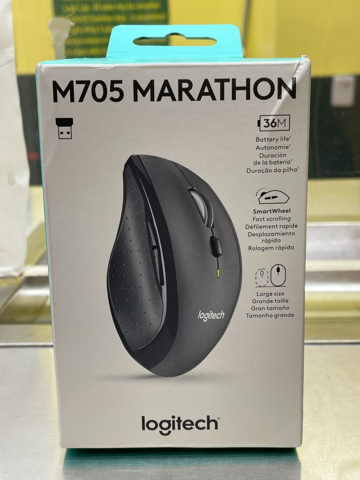 Logitech M705 Marathon (910-001935) Wireless Mouse