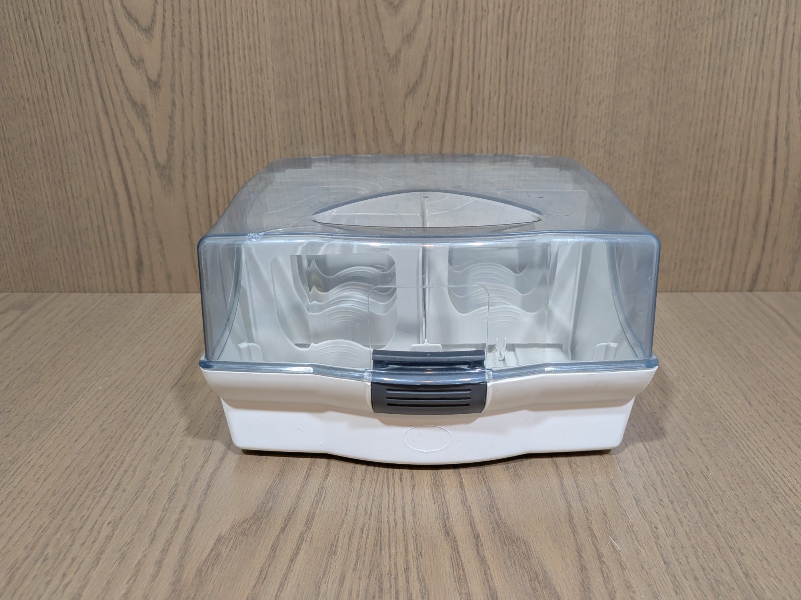 Vintage Fellowes Softworks 100 3.5" Floppy Diskette Storage Case Tray Holder Lid