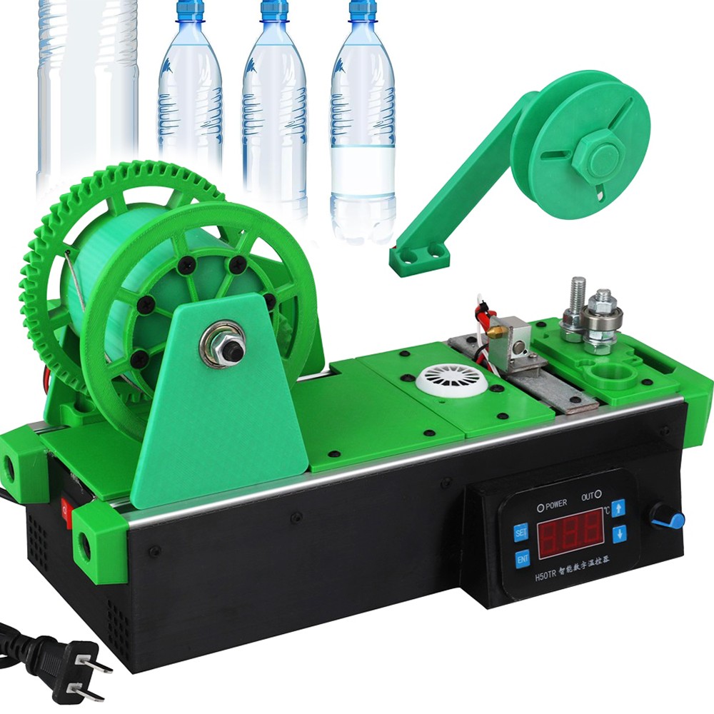 3D Printing Consumables Maker Filament Extruder Machine PET Plastic Recycling US