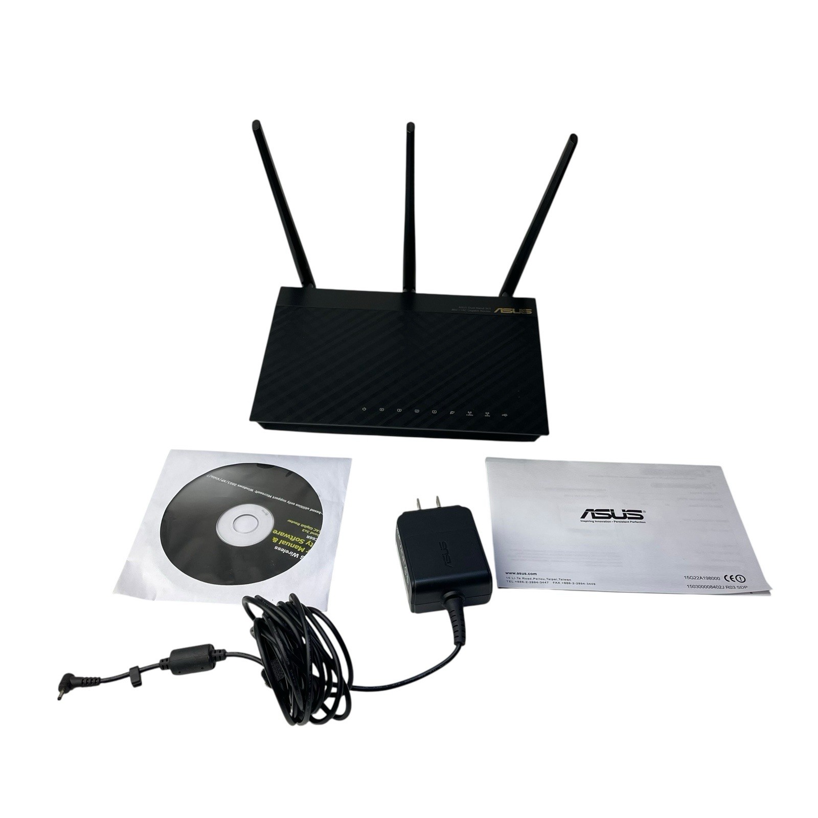 ASUS RT-AC66R 802.11ac Dual-Band Wireless AC1750 Gigabit 4-Port Router 5G