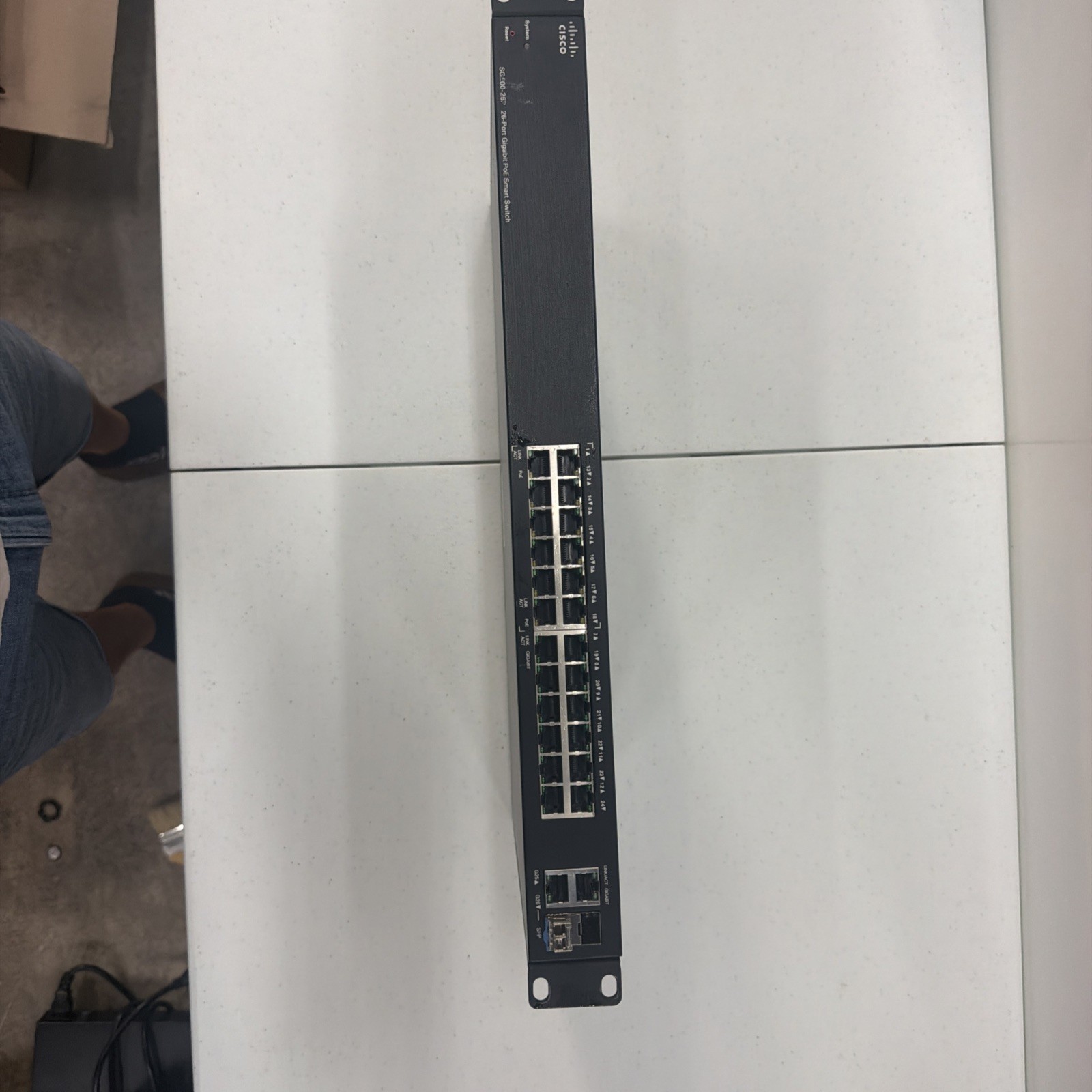 Cisco SG350X-24-K9 V01 24 Port Stackable Managed Switch