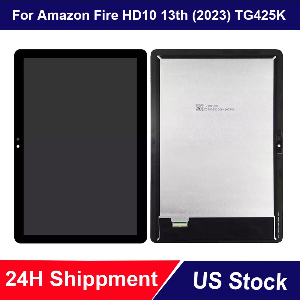 Replacement For Amazon Fire HD10 13th Gen 2023 TG425K LCD Touch Screen Digitizer