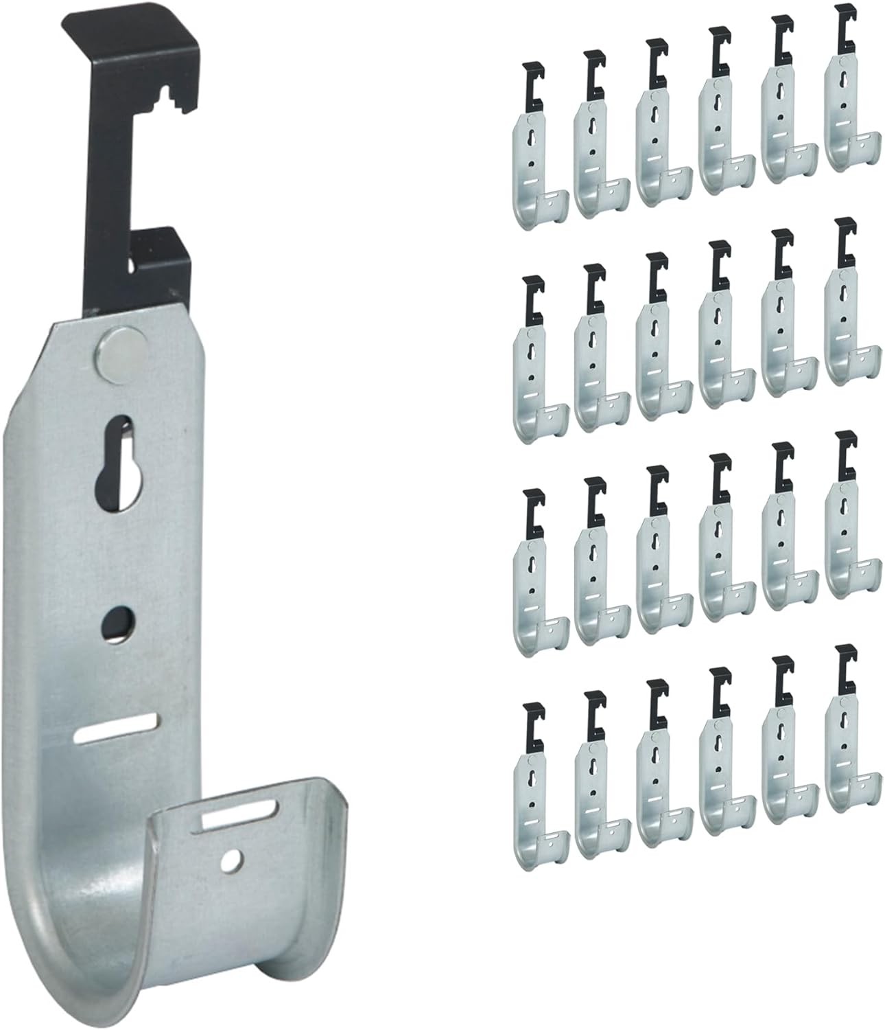 Icc 1 5 16 Inch Storage J Hooks For Cable Management With Swivel Batwing Design