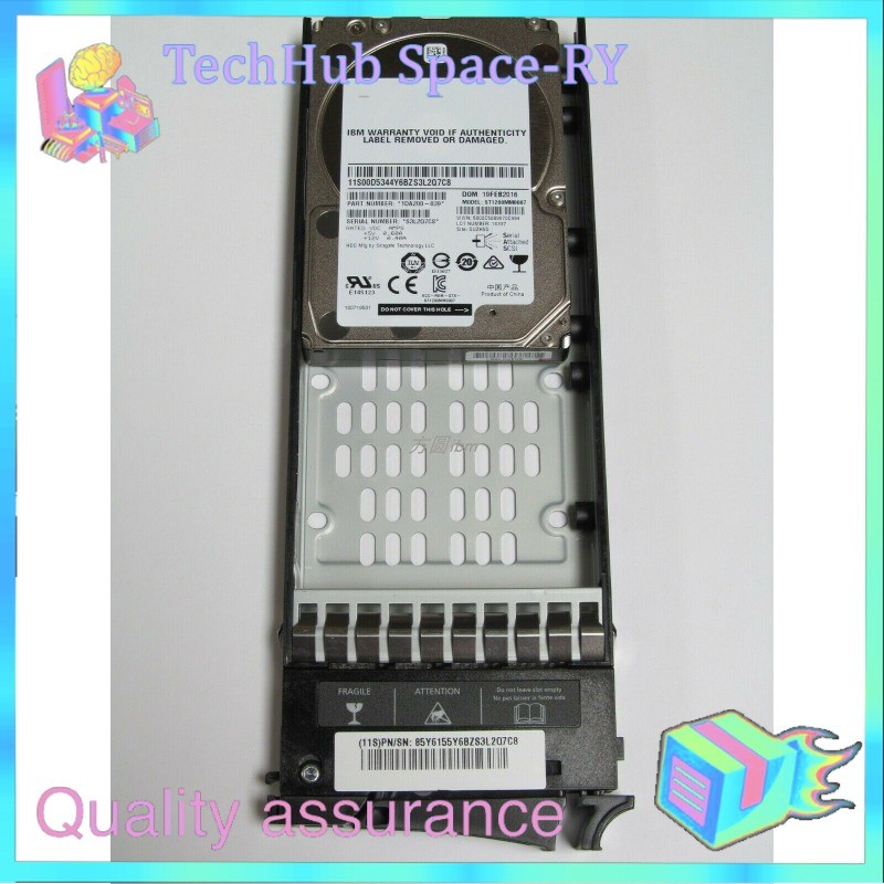 NEW LENOVO / IBM 00MN526 00RX927 00Y5909 1.8TB 10K 12G 2.5" SAS V3700 HARD DRIVE