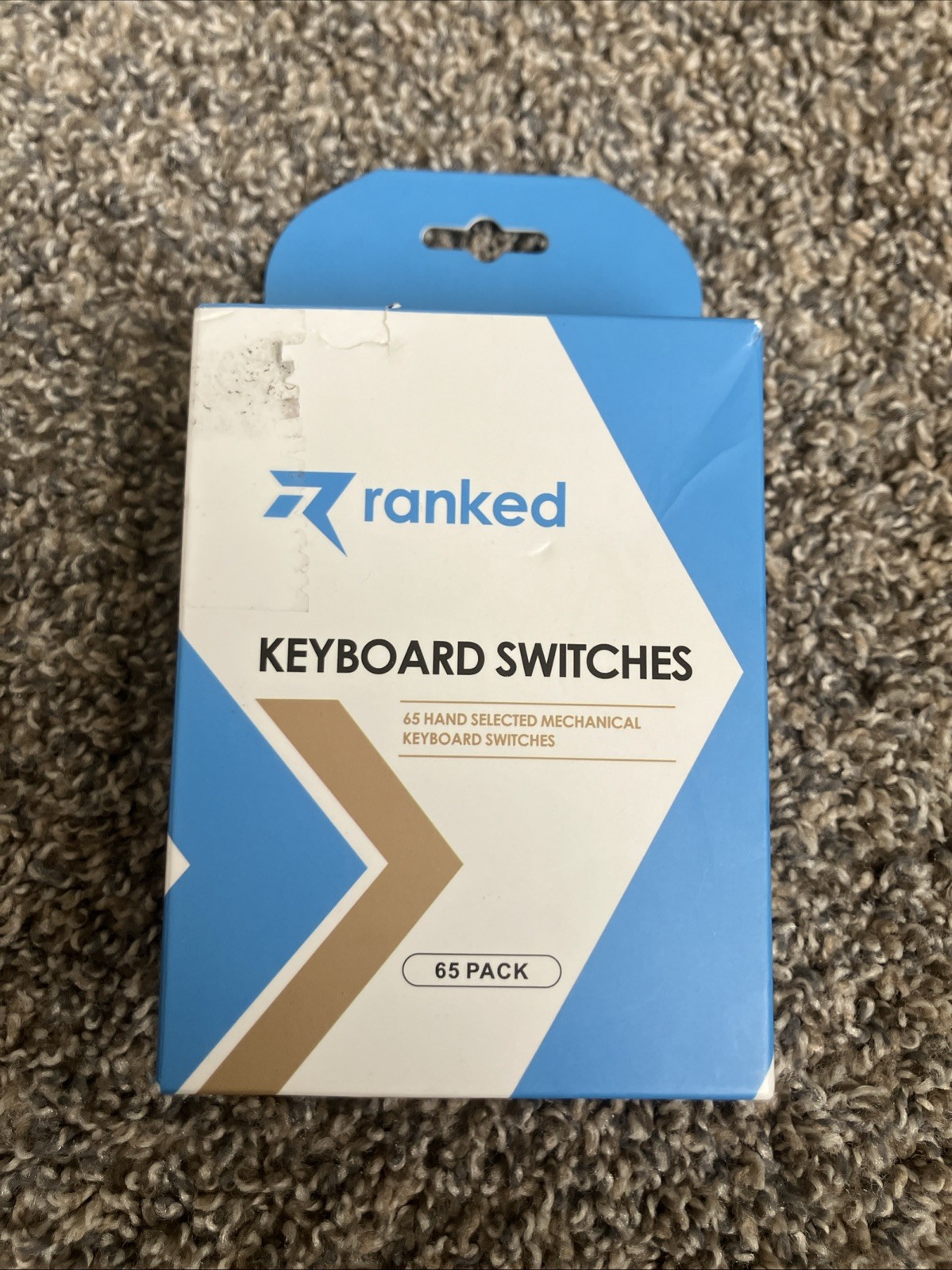New Ranked 65 Hand Selected Mechanical Keyboard Switches. Kalih Box Chinese Red
