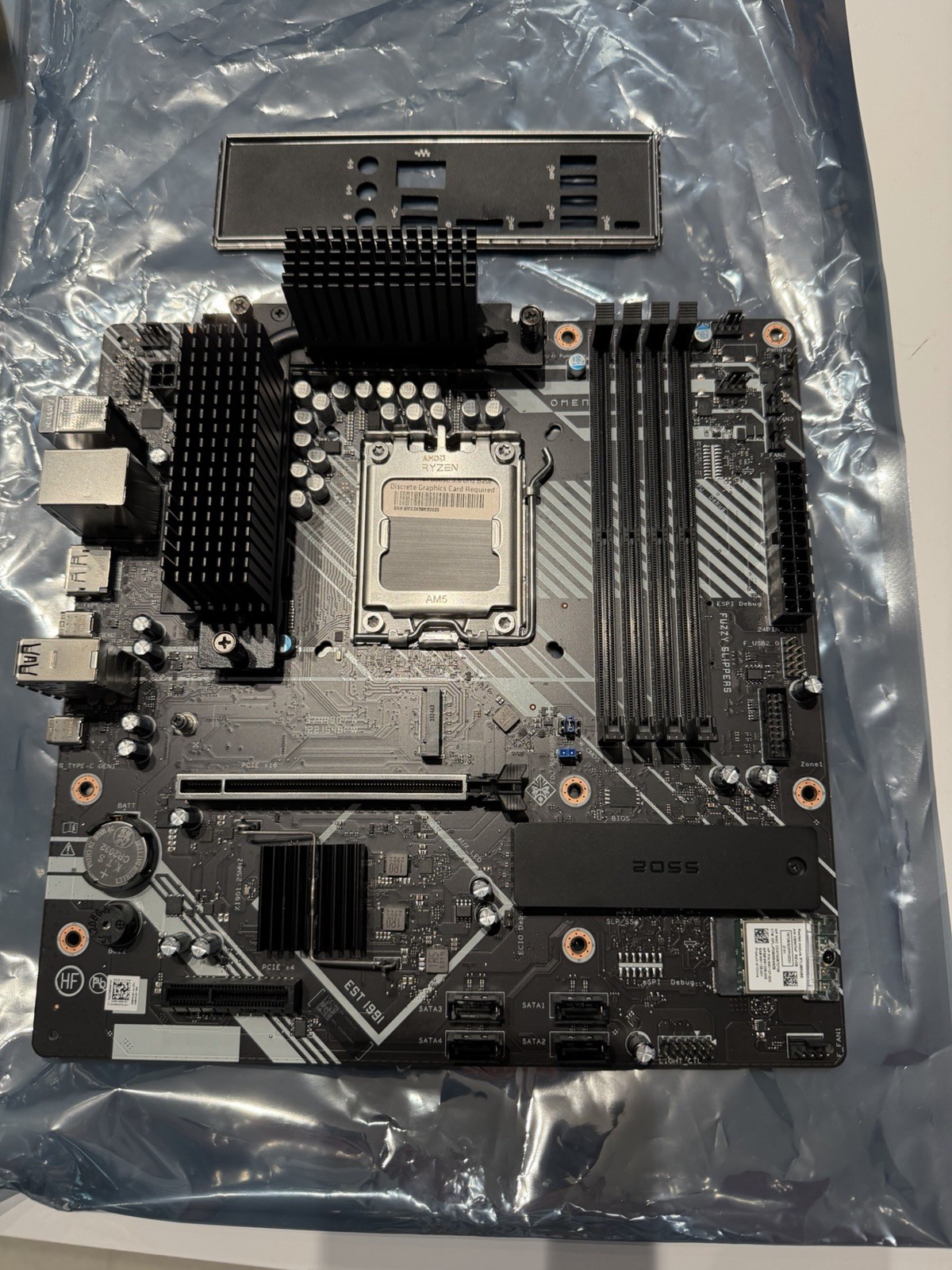 HP Omen 45L B650 Motherboard AA Frostbreath 212052-1 Rev. A 348.OF830.0011