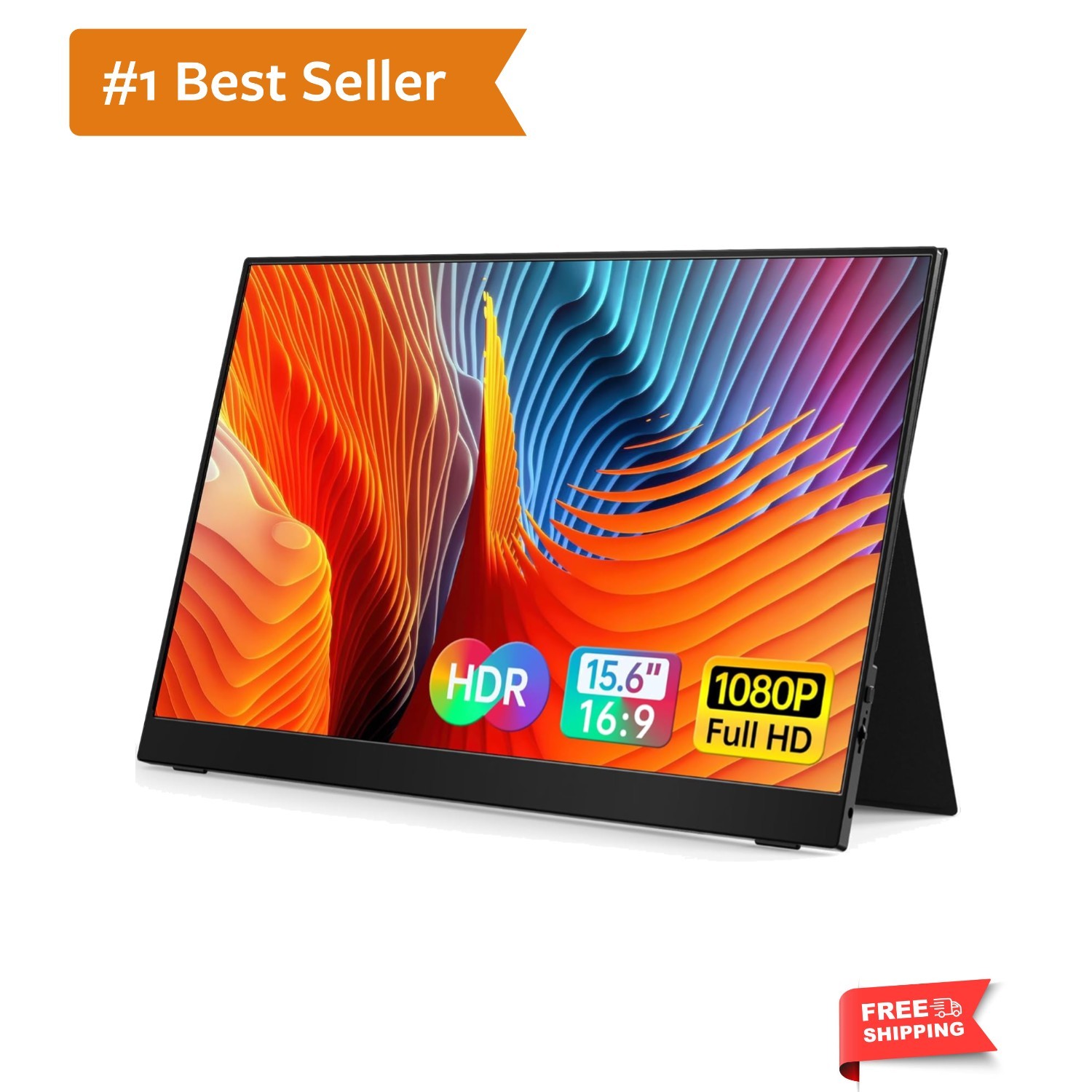 Portable-Monitor-for-Lapto - 15.6'' 1080P FHD IPS Display USB-C HDMI Portable...