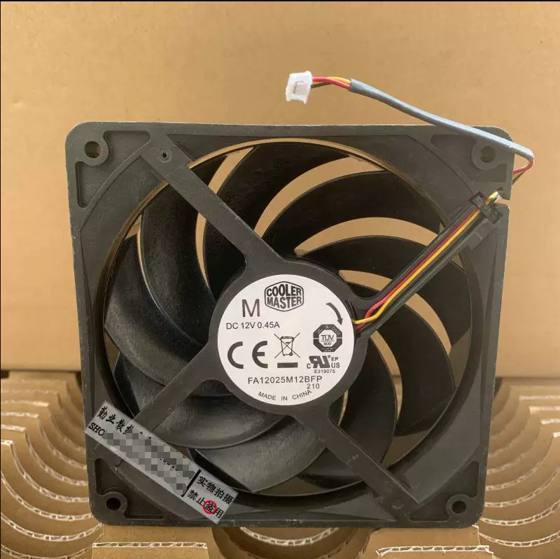1PCS COOLER MASTER FA12025M12BFP 12025  12V 0.45A Dual Ball-Bearing Fan