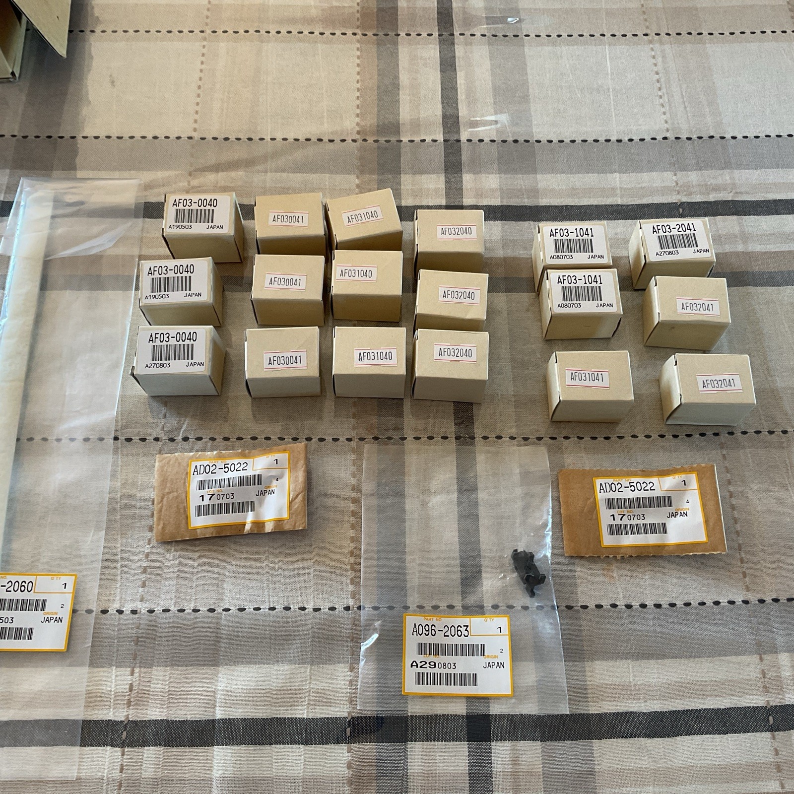 Printer Parts Miscellaneous Lot Of 22 Pieces Drums (New) Parts Only AF03-0040