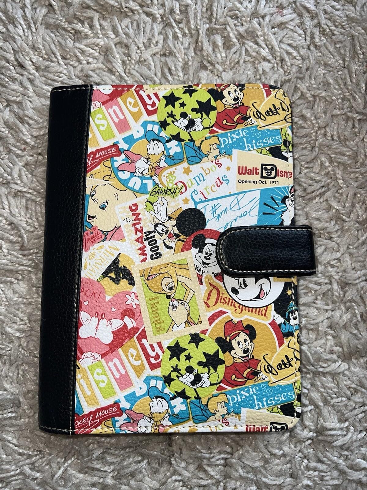 Disney Parks iPad Mini / Kindle Tablet Case Classic Vintage Disneyland Print