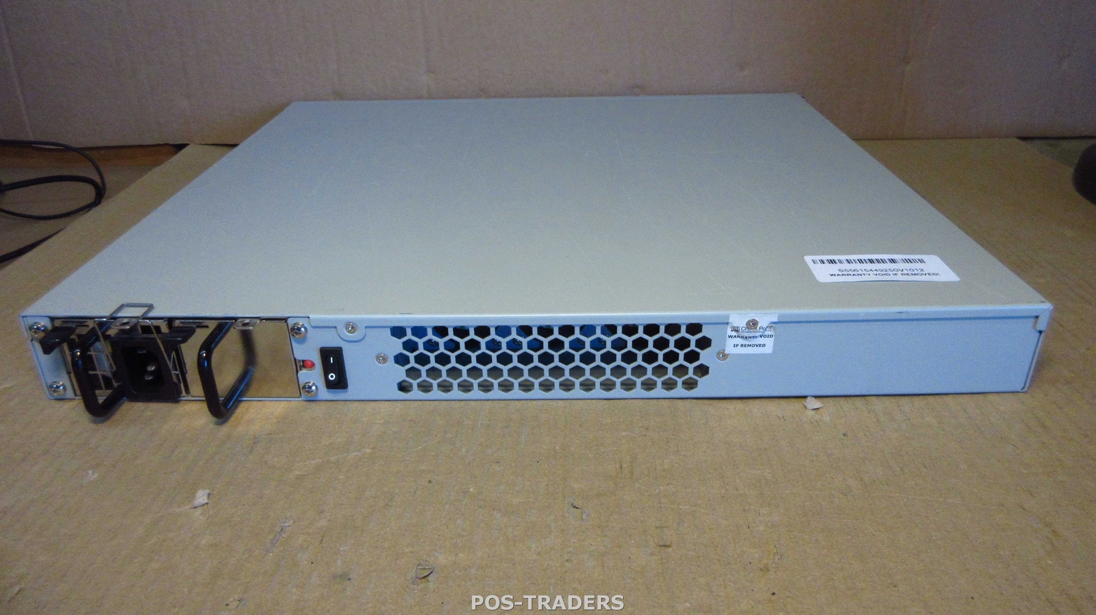Check Point T180 4800 8-Port Gigabit Firewall Appliance NO HDD - 1x 275W PSU