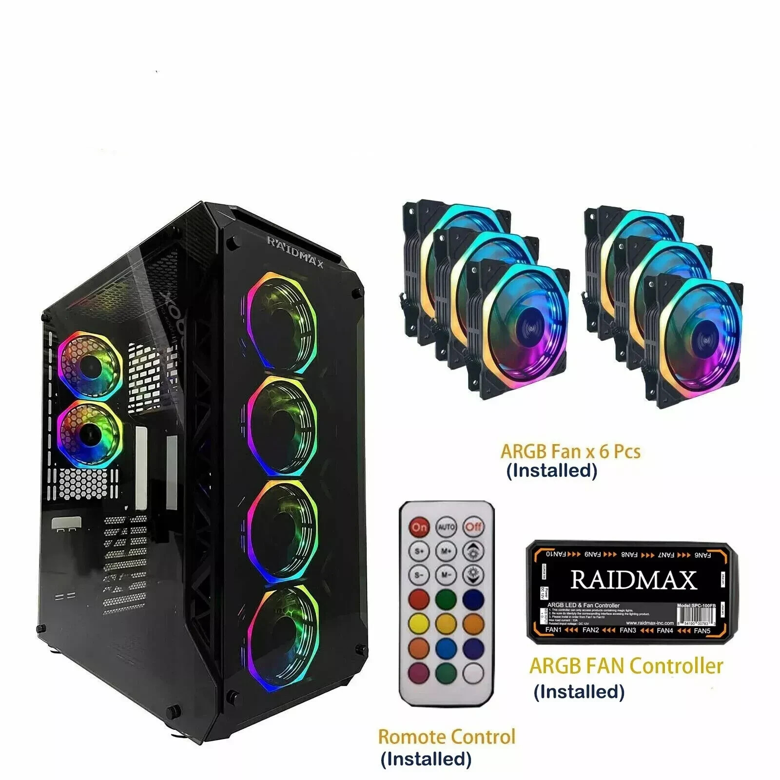 GAMING PC PHOENIX  ATX  Computer Case Full Tower Case Gaming PC