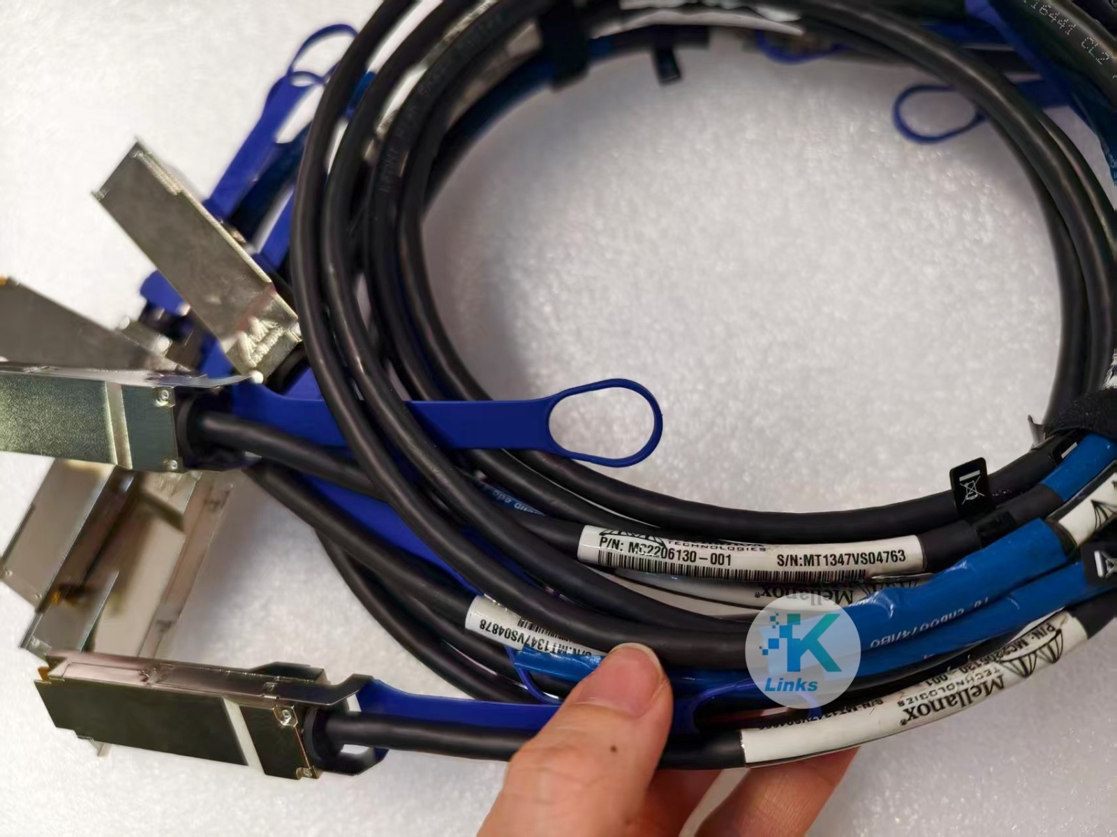 Mellanox  MC2206130-001  VIP  up to 40Gb/s QSFP 1M  Cable Passive Copper  Cable