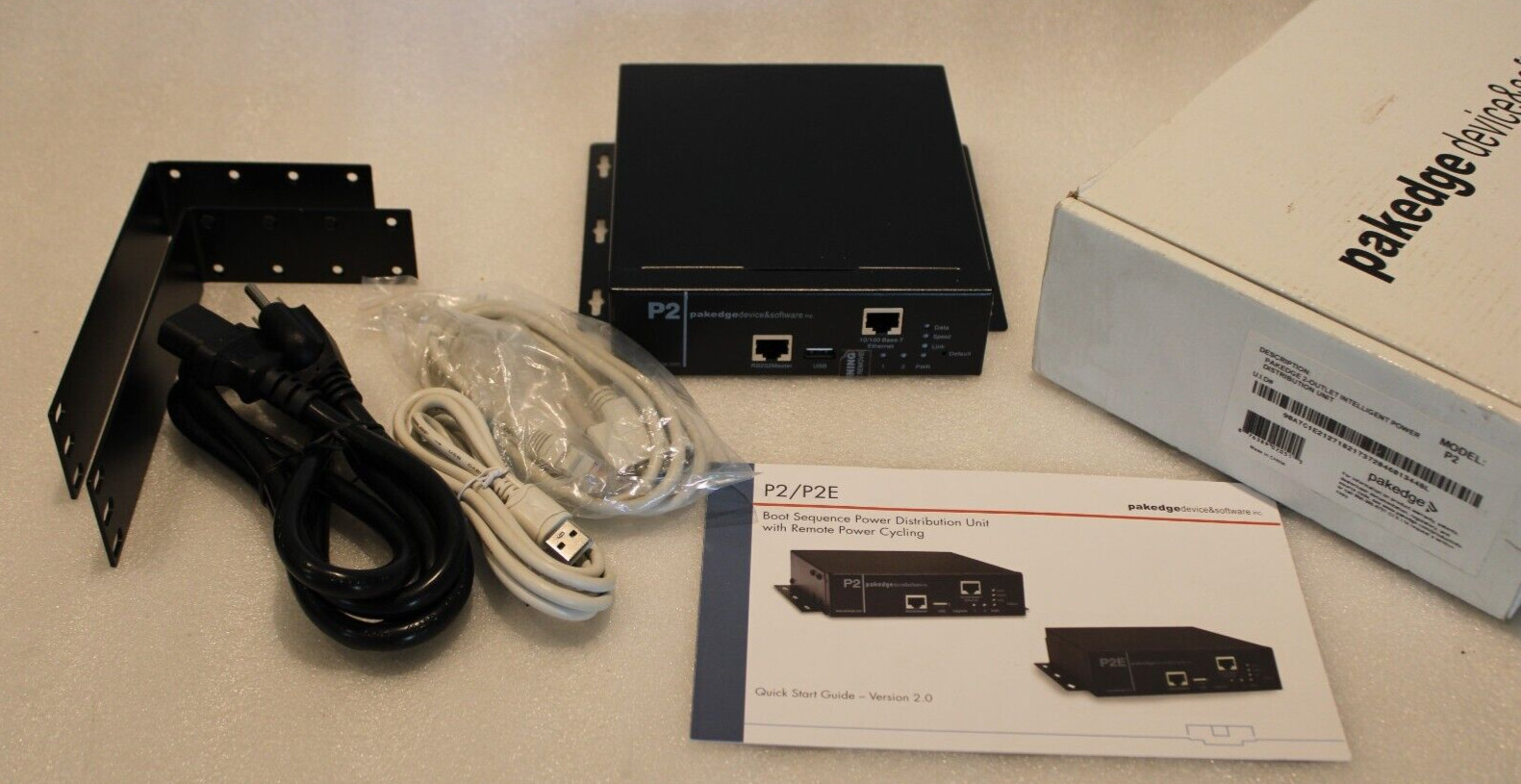 Pakedge Device & Sofware P2 2 Outlet Intelligent Power Distribution Unit