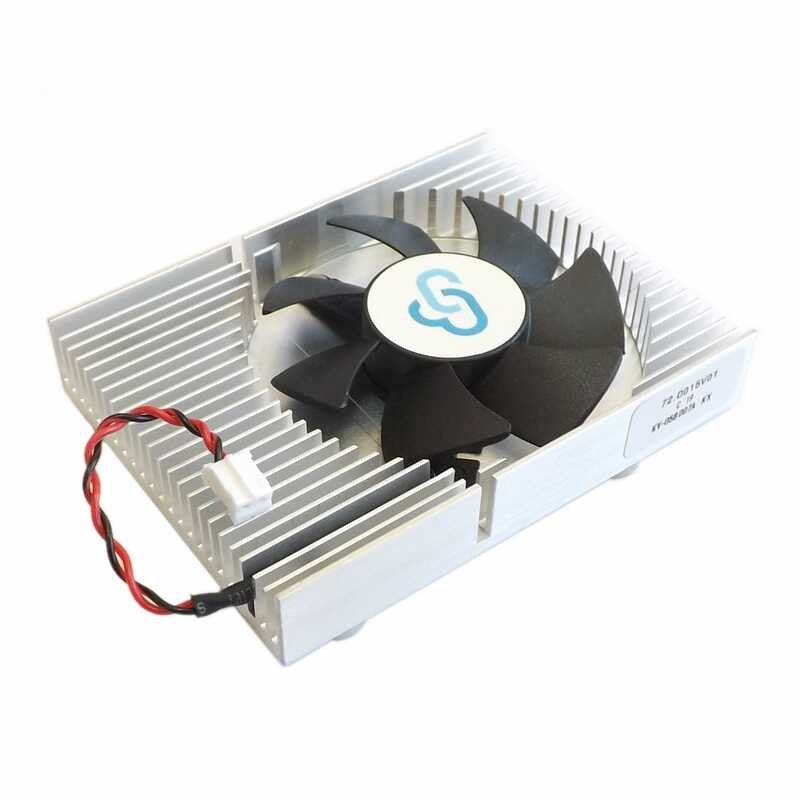 For Ultra-thin Graphics Card Cooler 43mm Mounting Holes Small 2PIN Connectors