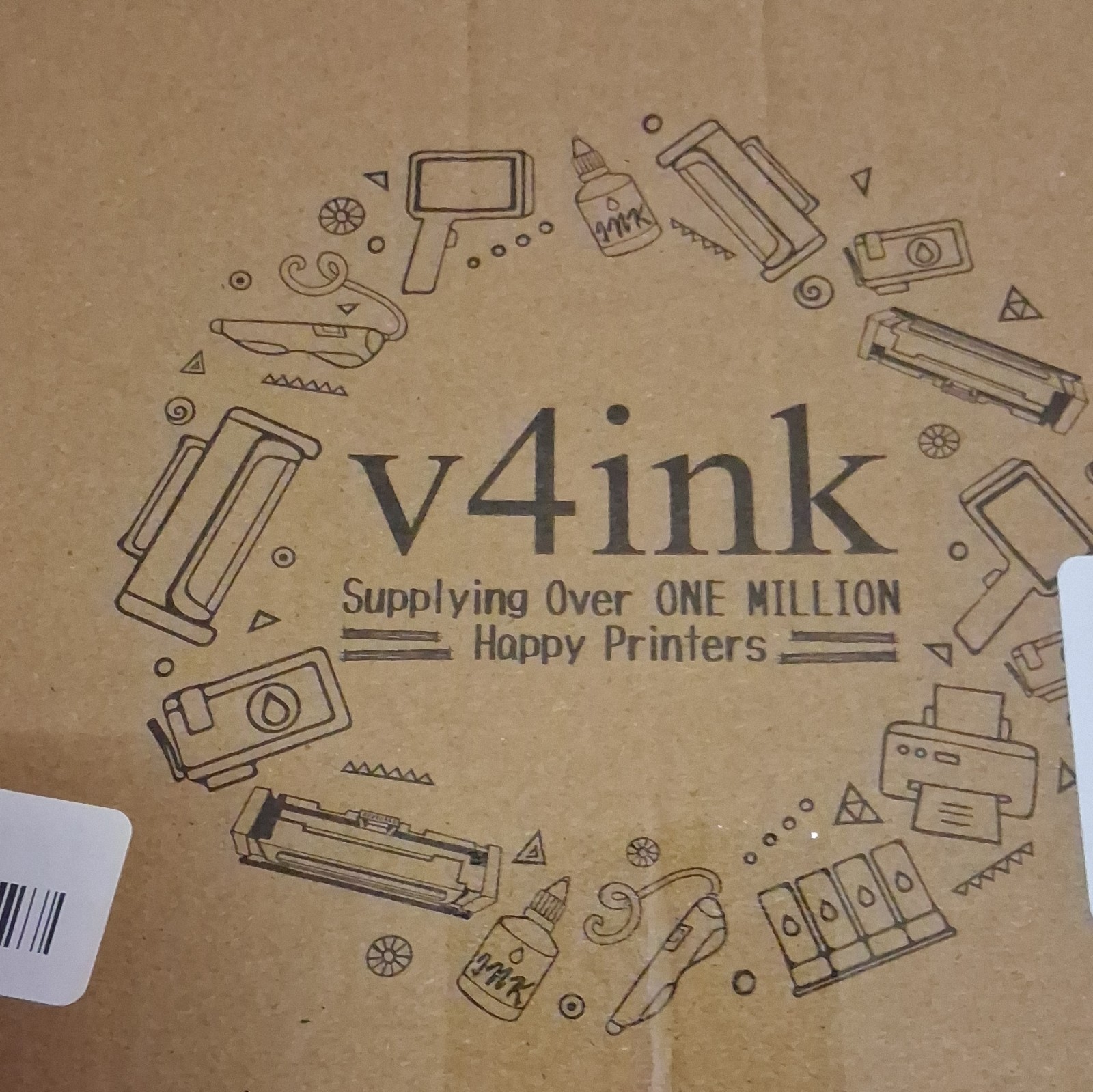 v4ink DR820 Black Drum Unit for Brother HL-L/DCP-L/MFC-L Printers