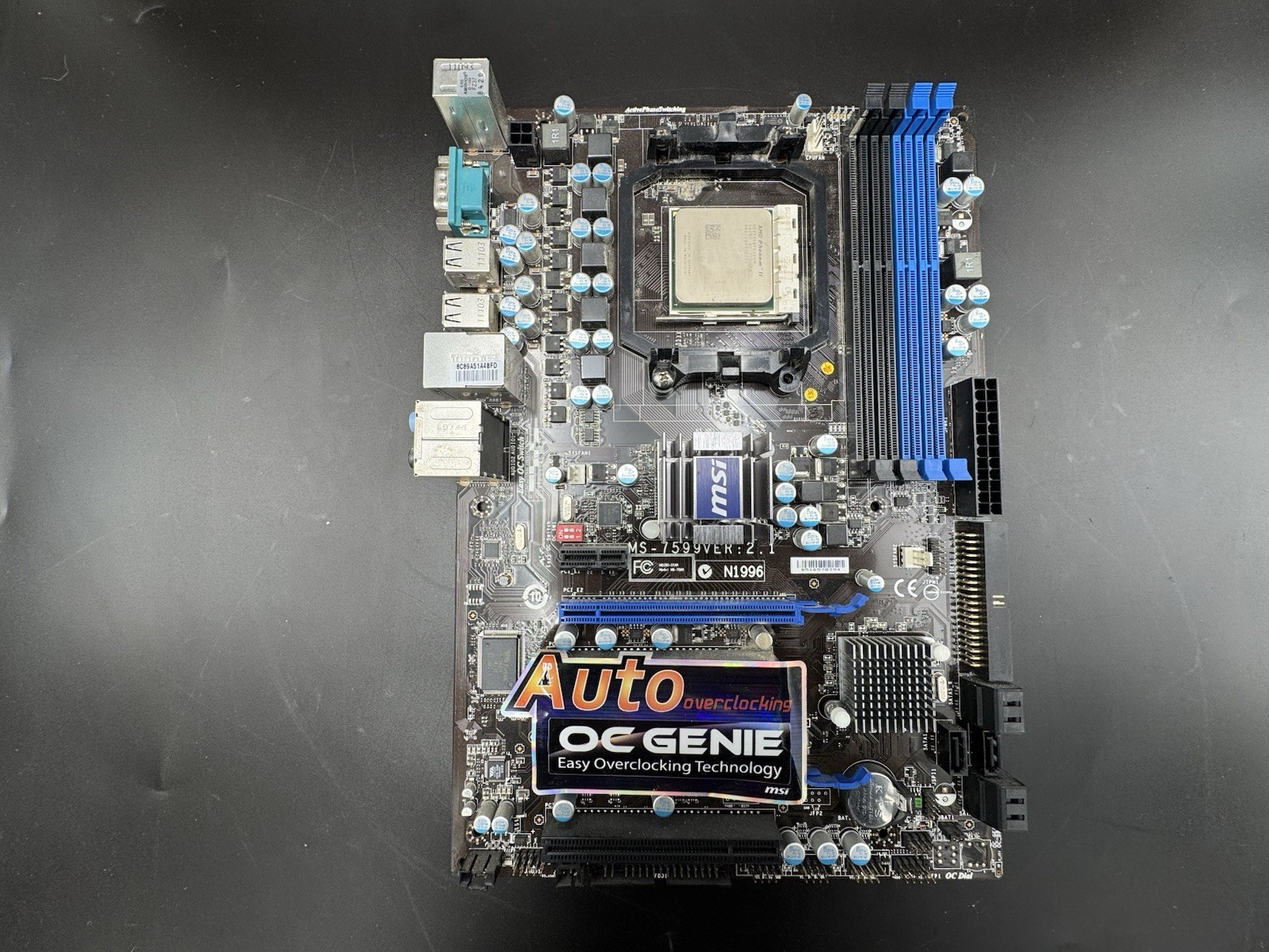 MSI Gaming Motherboard MS-7599 AMD AM3/AM+ 990X TESTED WORKING