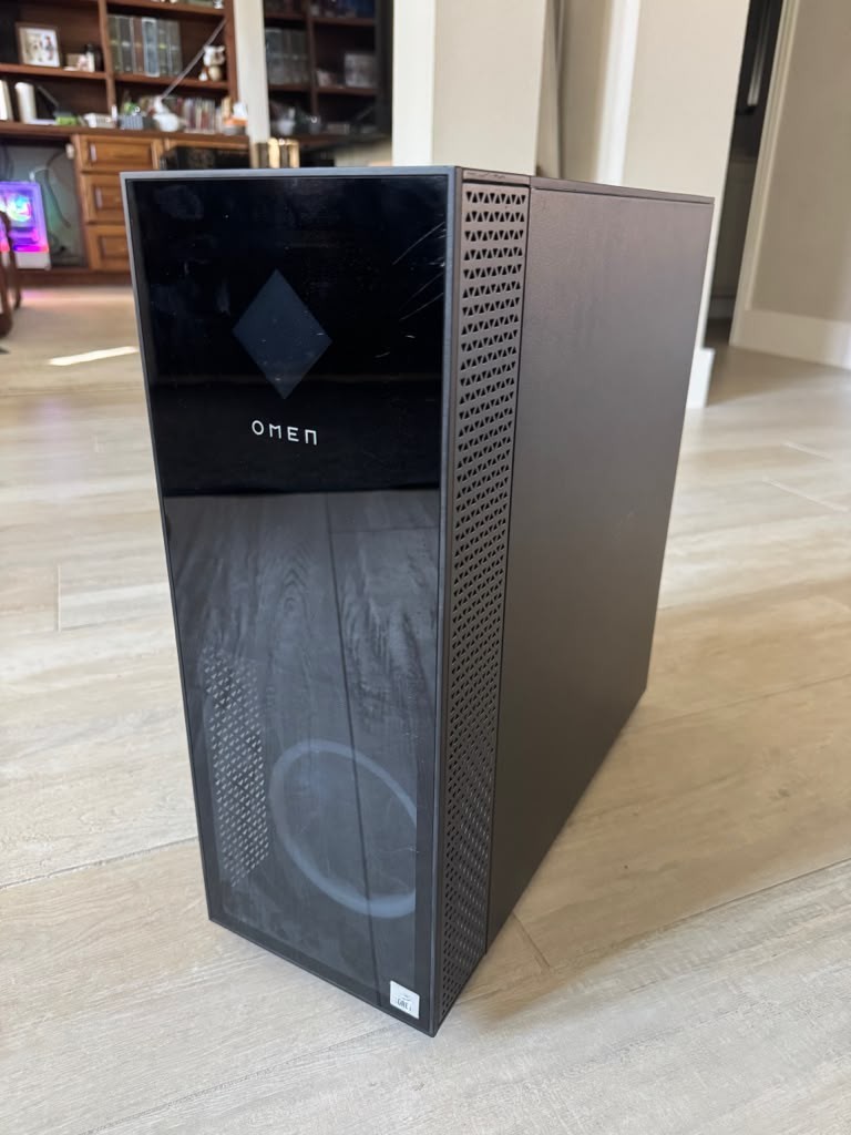 HP Omen 30L Gaming PC, RTX 3080 10GB, 64GB DDR4 RAM, 1TB SSD