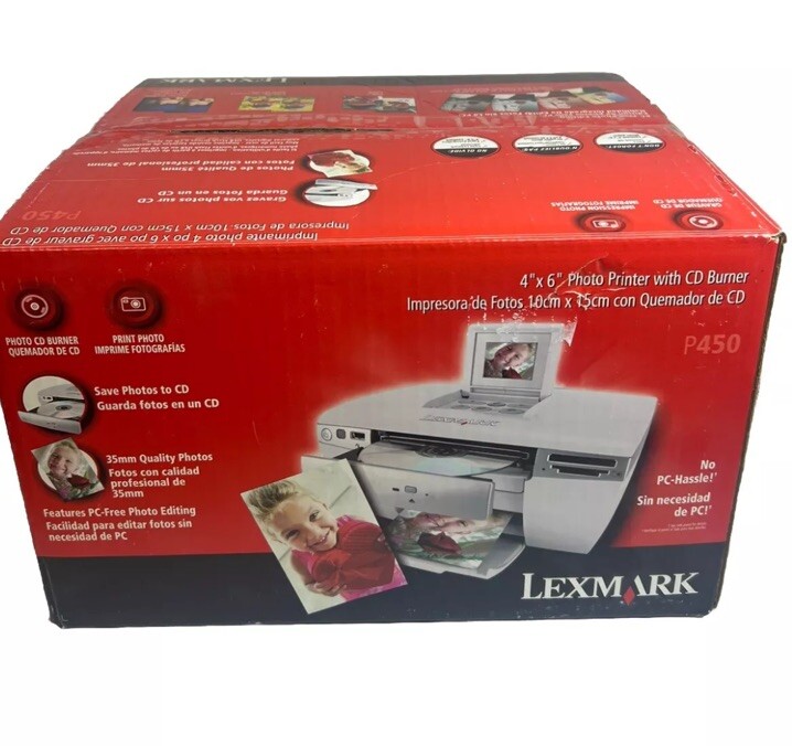 Lexmark P450 Digital Photo Inkjet Jetprinter