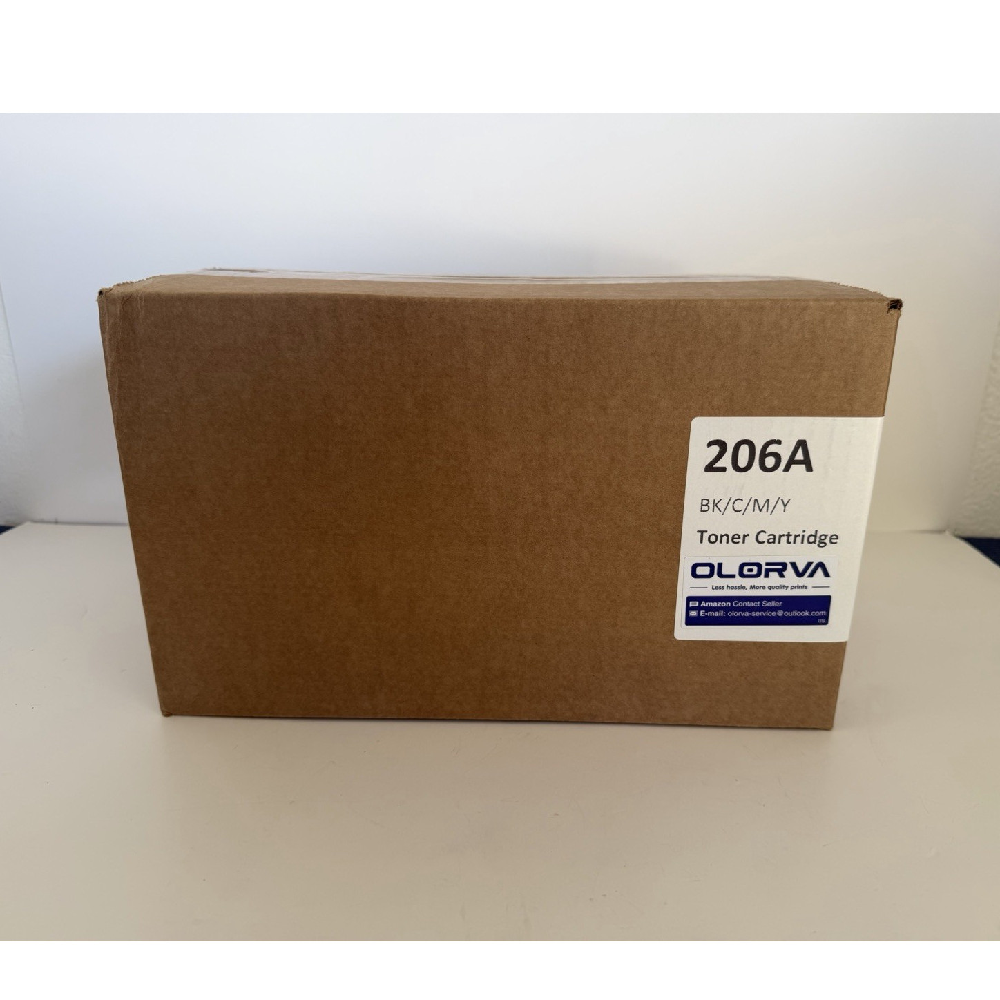 OLORVA 206A Toner Cartridge Set Black Cyan Magenta Yellow Laser Printer