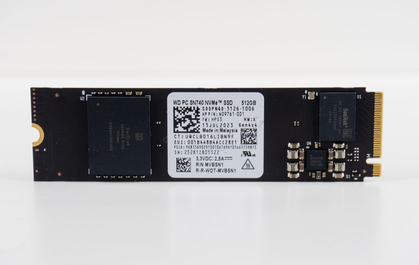 Western Digital 512GB Gaming Gen4 M.2 2280 PCIe NVMe Internal Solid State Drive