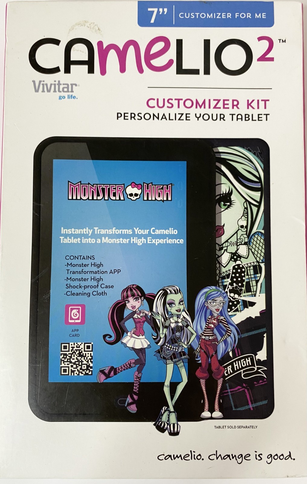 Camelio2 Customizer Kit for 7" Tablet Vivitar Monster High -New Opened Box