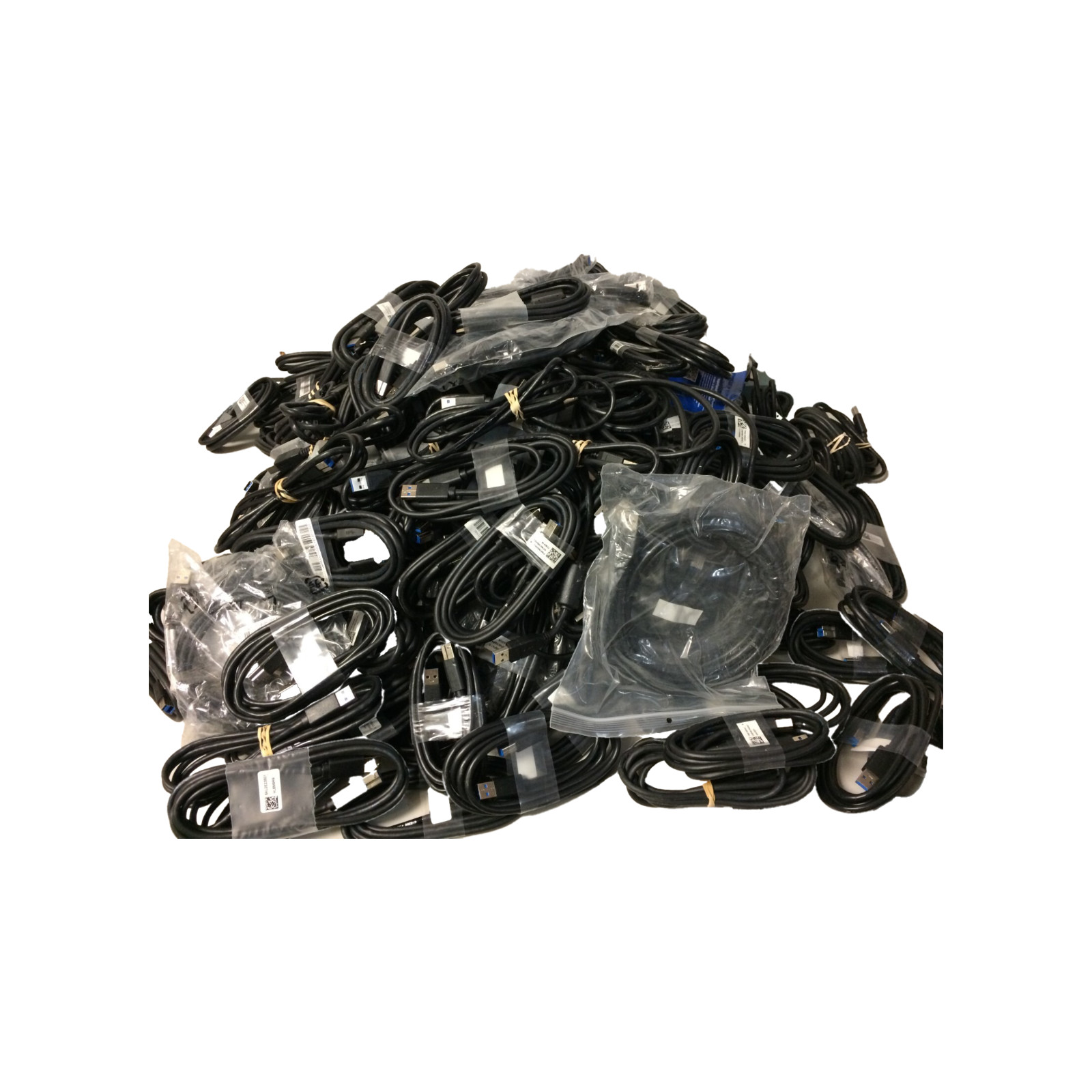LOT of 65 USB 3.0 SuperSpeed Cable USB Type-A Type-B