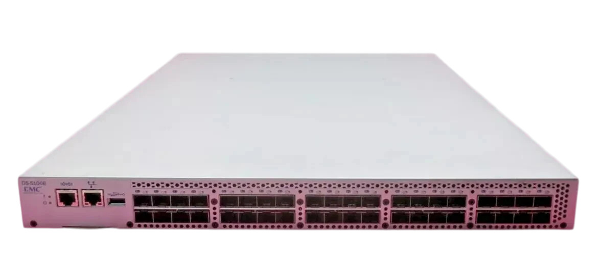 EMC Brocade DS-5100B 40x 8Gb SFP Port FC SAN Switch EM-5120-0008 24-Active + Lic