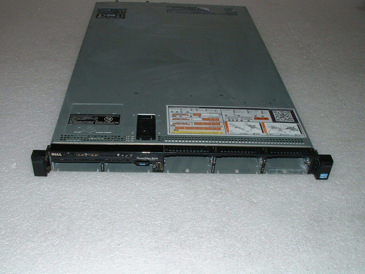 Dell Poweredge R620 8-Bay 2x E5-2670  2.6ghz 16-Cores  64gb   H710  2x 1TB SAS