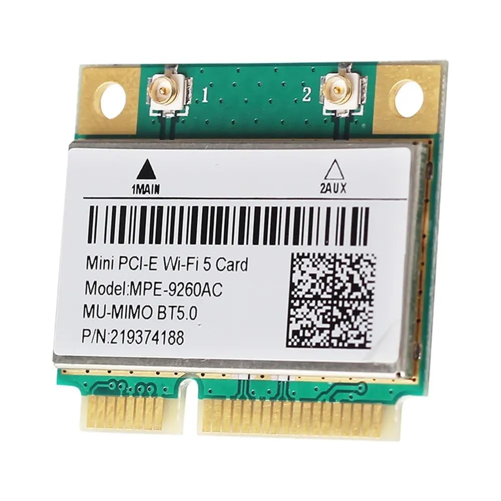 HighZer0 Electronics Wireless-AC 9260 Half Mini PCIe Network Card | 1.73 Gbps
