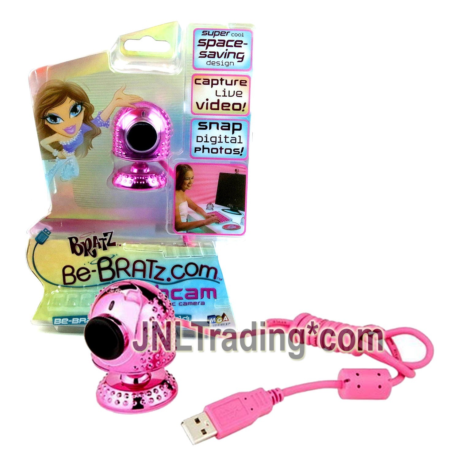 Bratz 'Be-Bratz.com" Accessory - USB PC Camera WEBCAM with Space Saving Design