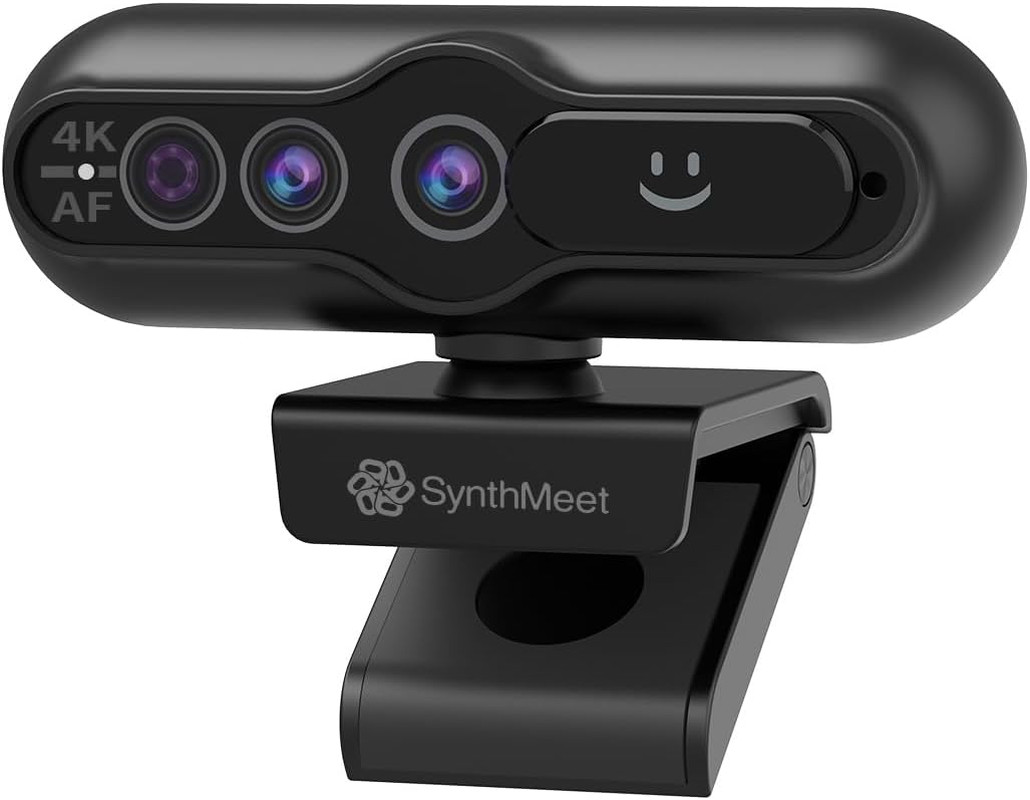 4K Webcam with Windows Hello, Facial Recognition, Log-On with Windows Hello