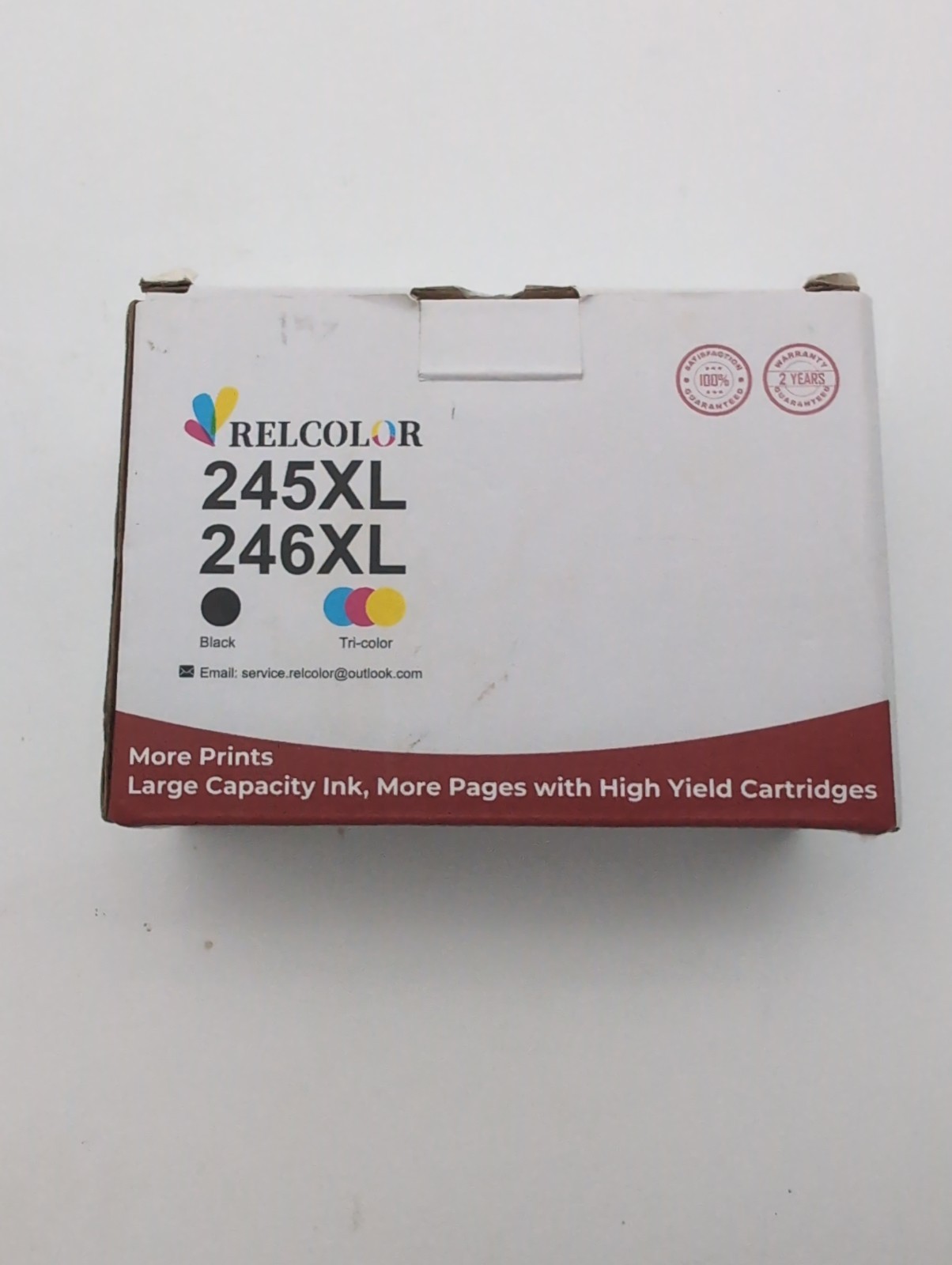 RELCOLOR 245XL / 246XL Ink Cartridge Combo – High Yield – New in Box