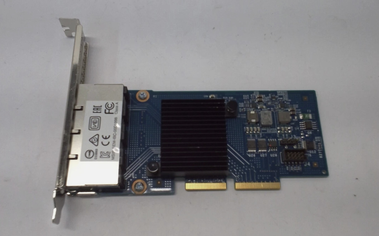 Intel i350-T4 Lenovo IBM 00JY932 1Gb Quad Port PCIe Ethernet NIC High Profile