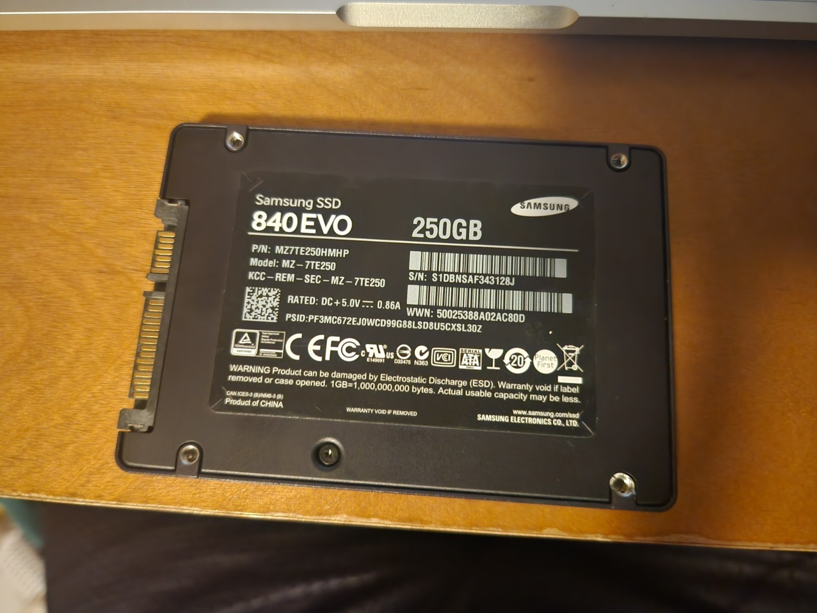Lot of 4 (120GB,240GB,250GB,256GBInternal 2.5” Inch SATA SSD Mixed Brands TESTED