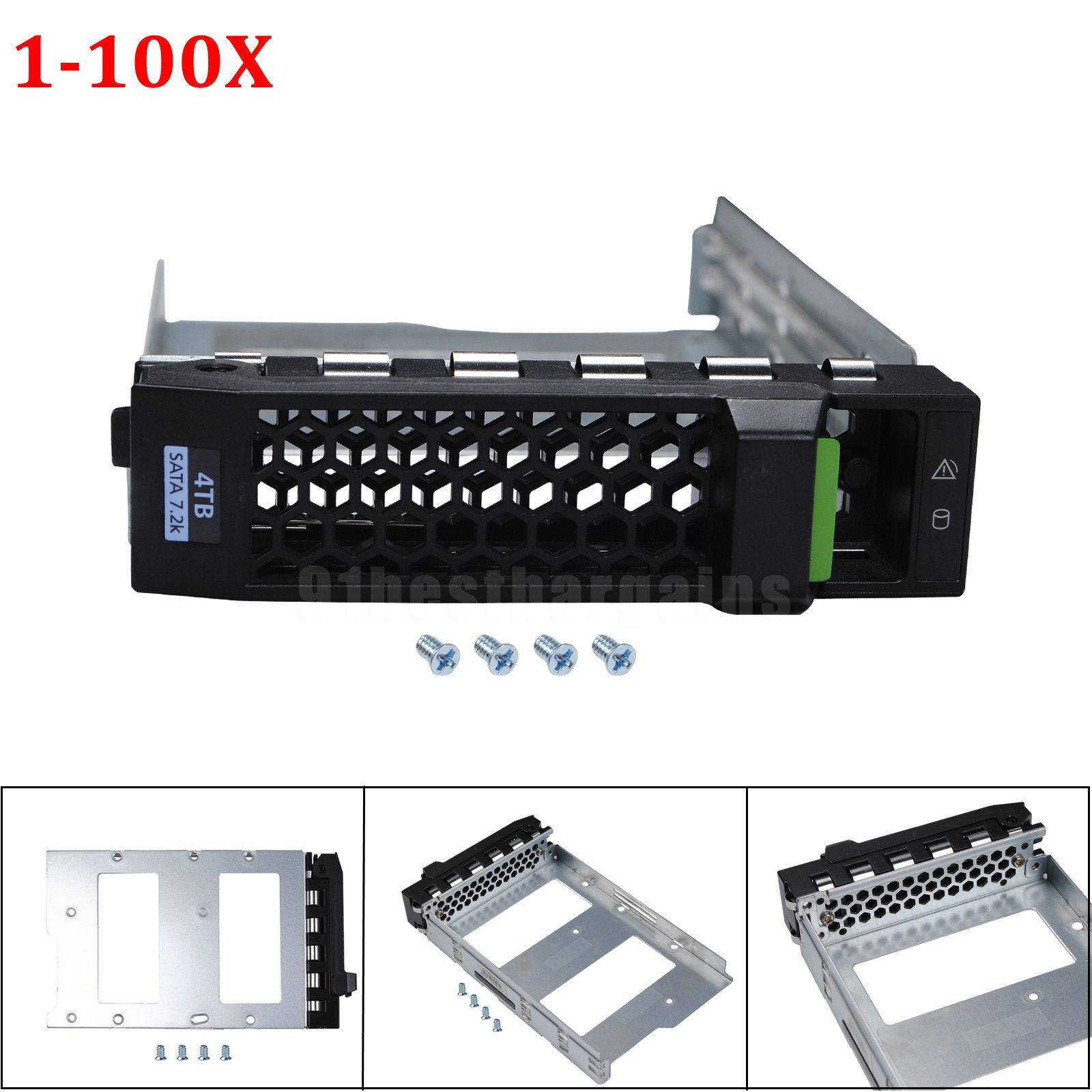 Lot Fujitsu TX2550 M5 LFF 3.5" HDD Tray Caddy RX2530 RX2540 2530 M1 M2 M3 M4