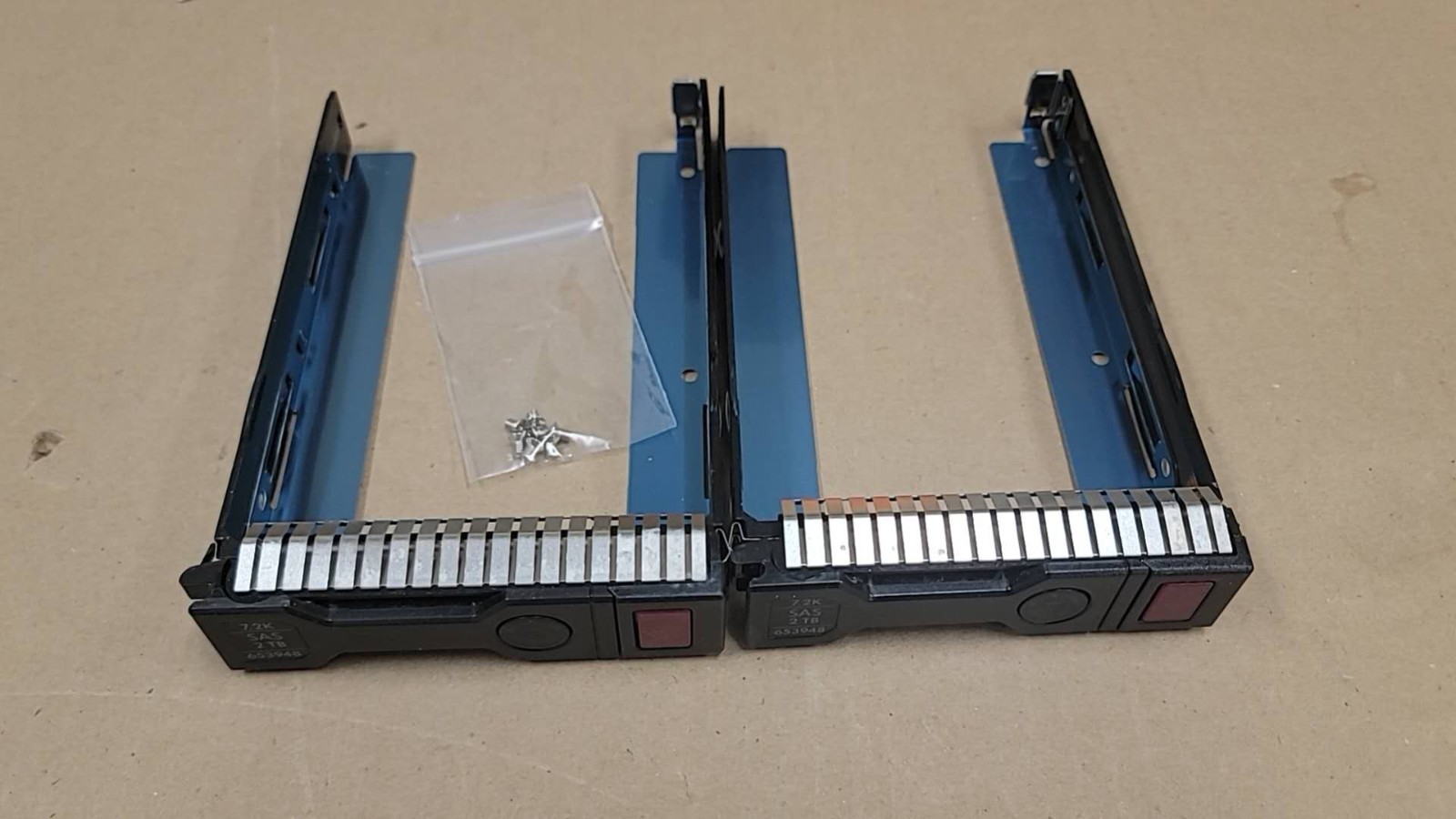 2pcs HPE Original 651314-001 3.5 HDD DriveCaddy For HP DL360p DL380p DL380 G8 G9