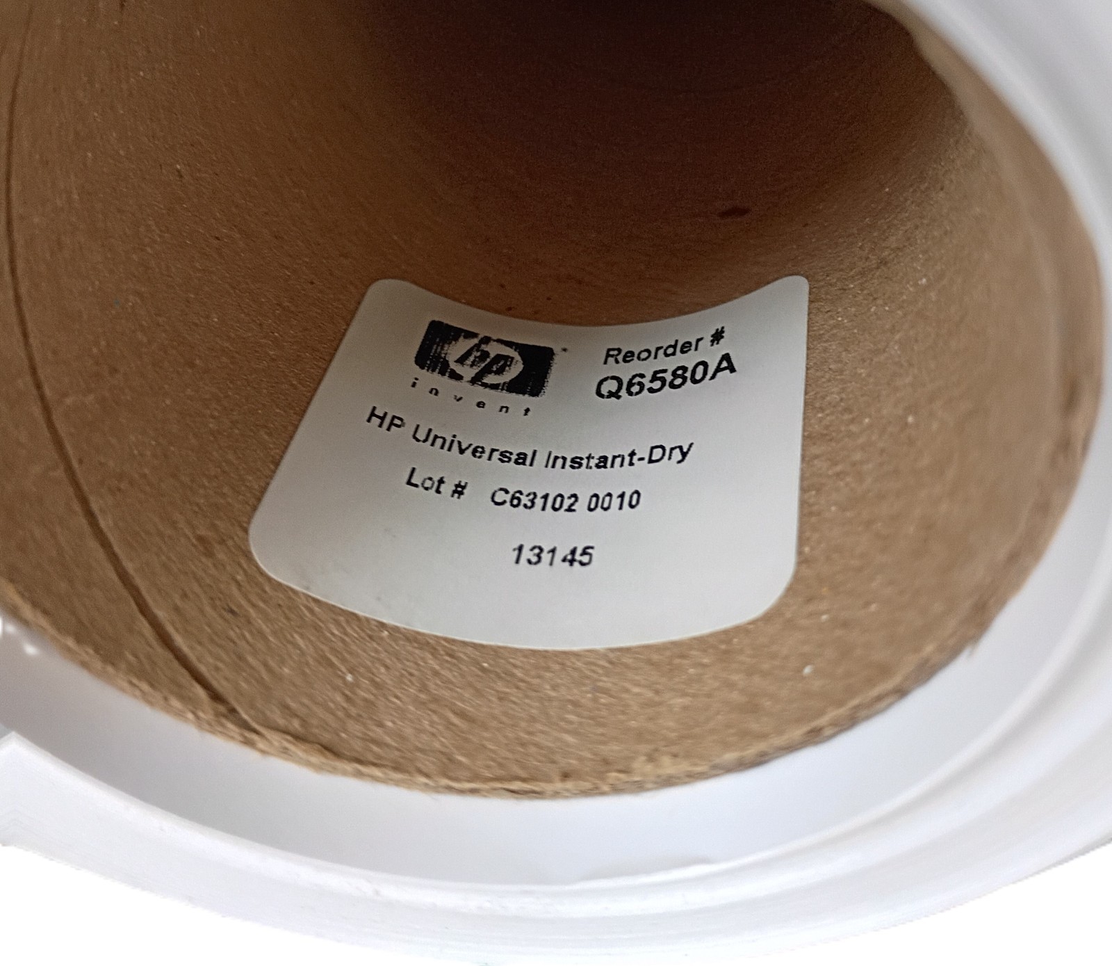 HP Q6580A Universal Instant-Dry Satin Photo Paper 36" x 70' Roll OEM DesignJet
